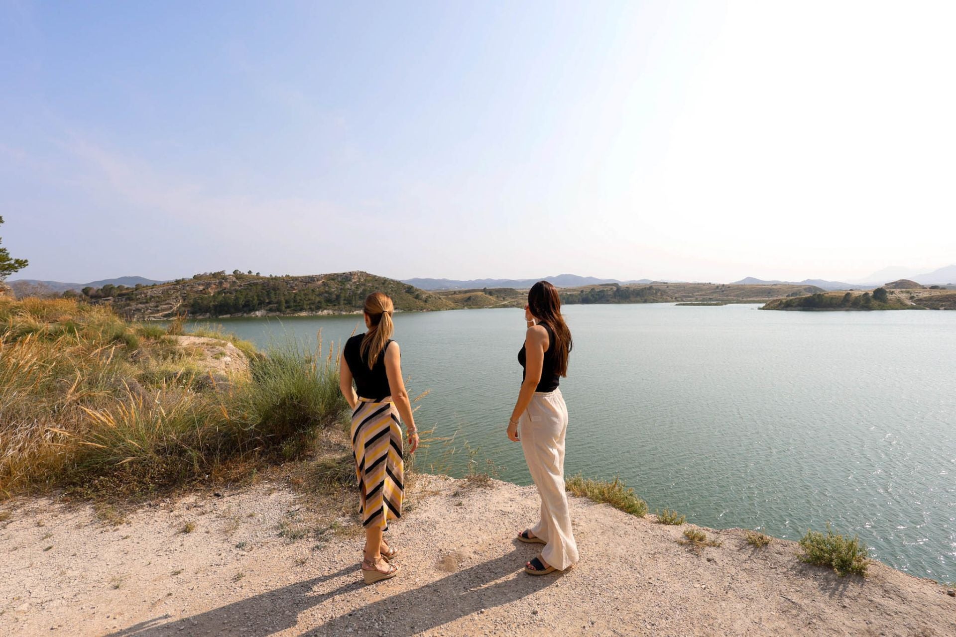 El entorno del pantano de Puentes de Lorca, en imágenes