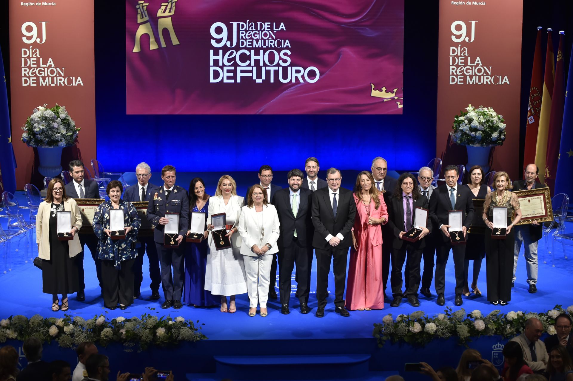 El acto por el Día de la Región de Murcia, en imágenes