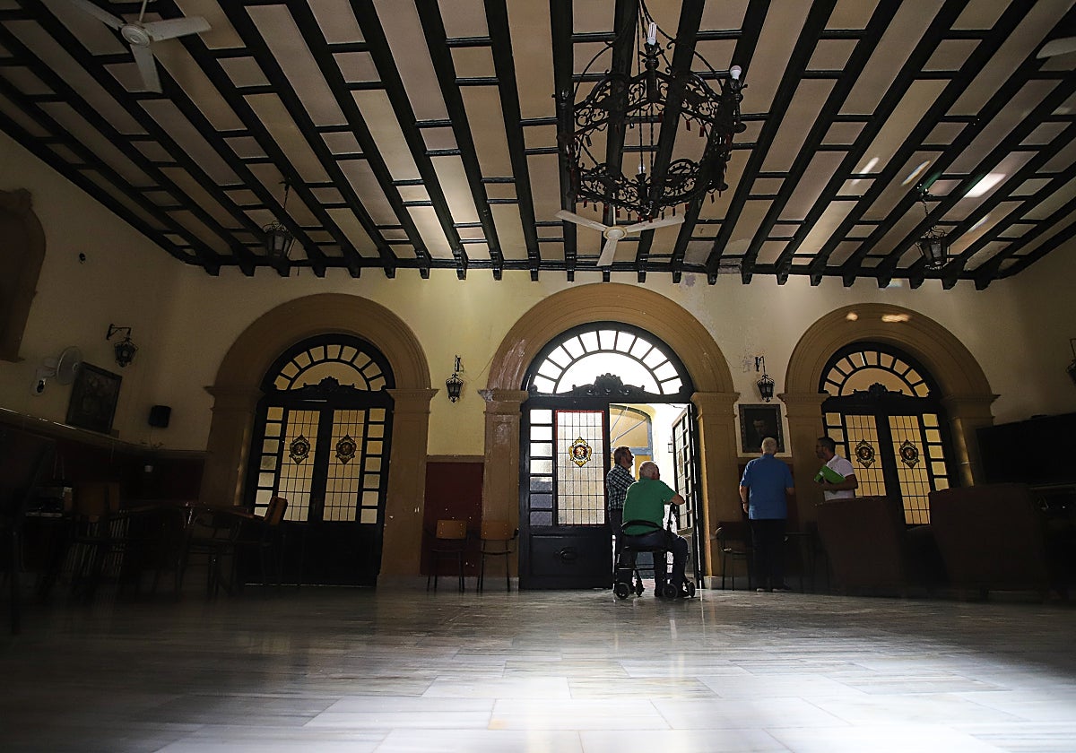 Salón principal del casino de Espinardo, en una fotografía de archivo.