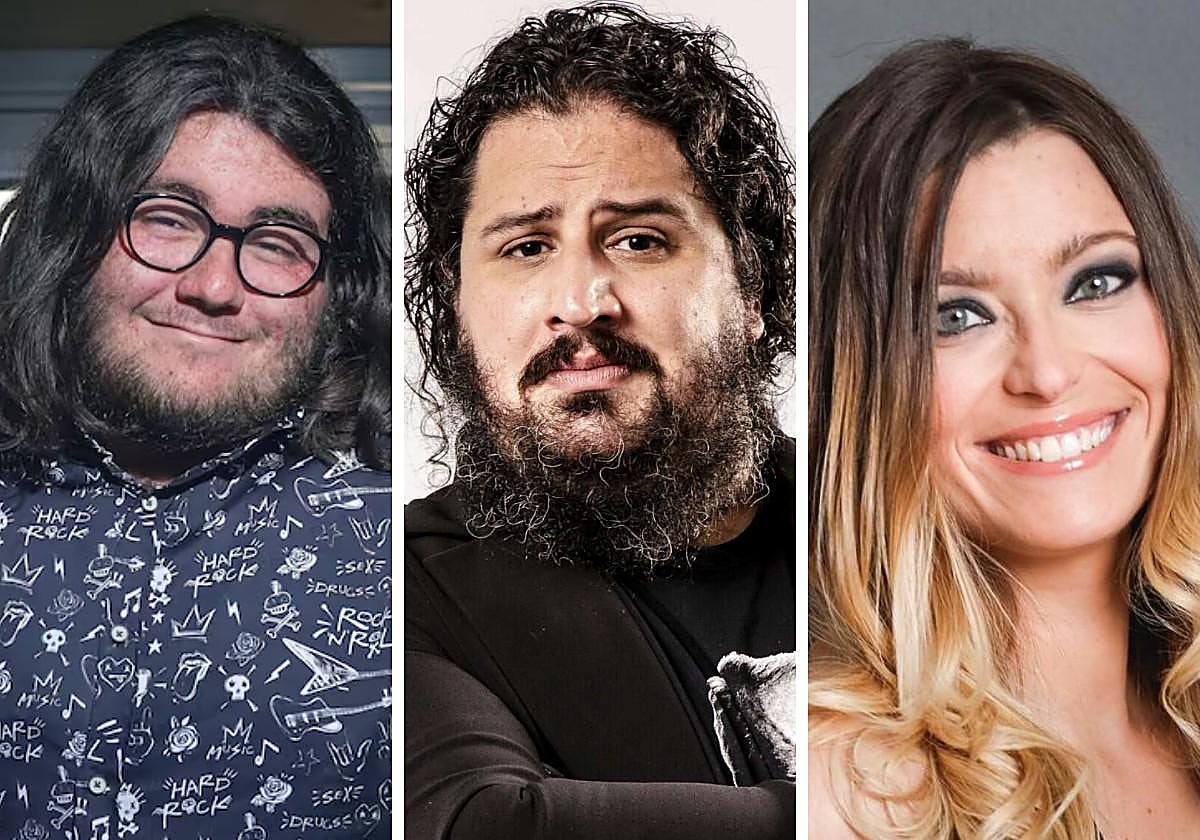 Detective Murciano, Jaime Caravaca y Raquel Sastre.