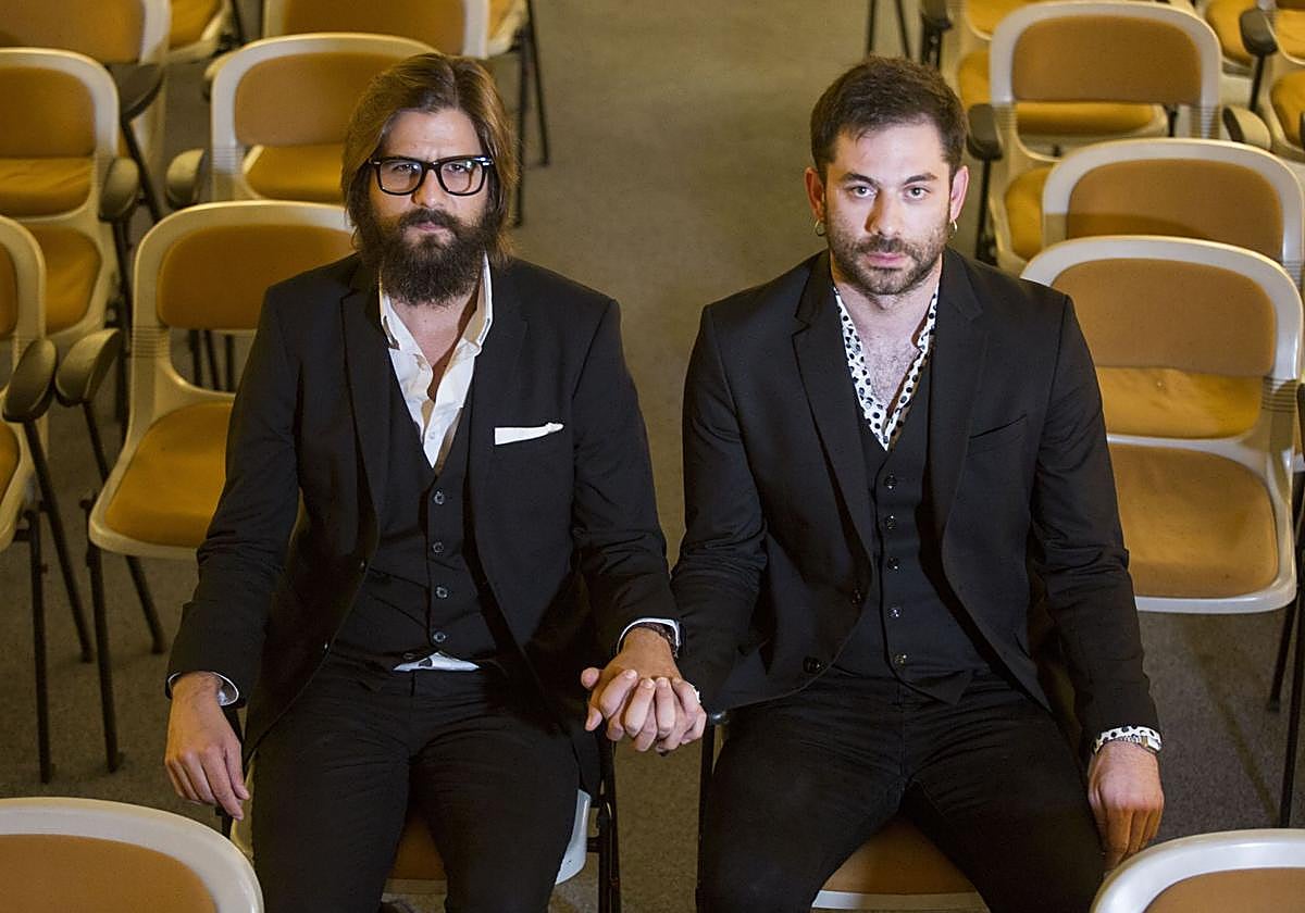 Alberto Cantúa y Rafa Val.