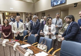 La aprobación del techo de gasto de la Comunidad para 2025, en imágenes