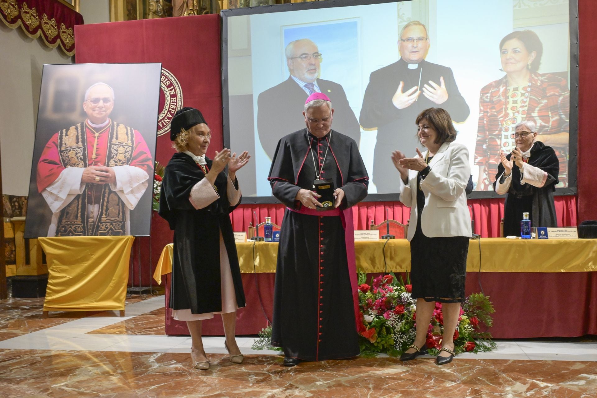 Los actos conmemorativos de San Antonio de Padua en la UCAM, en imágenes