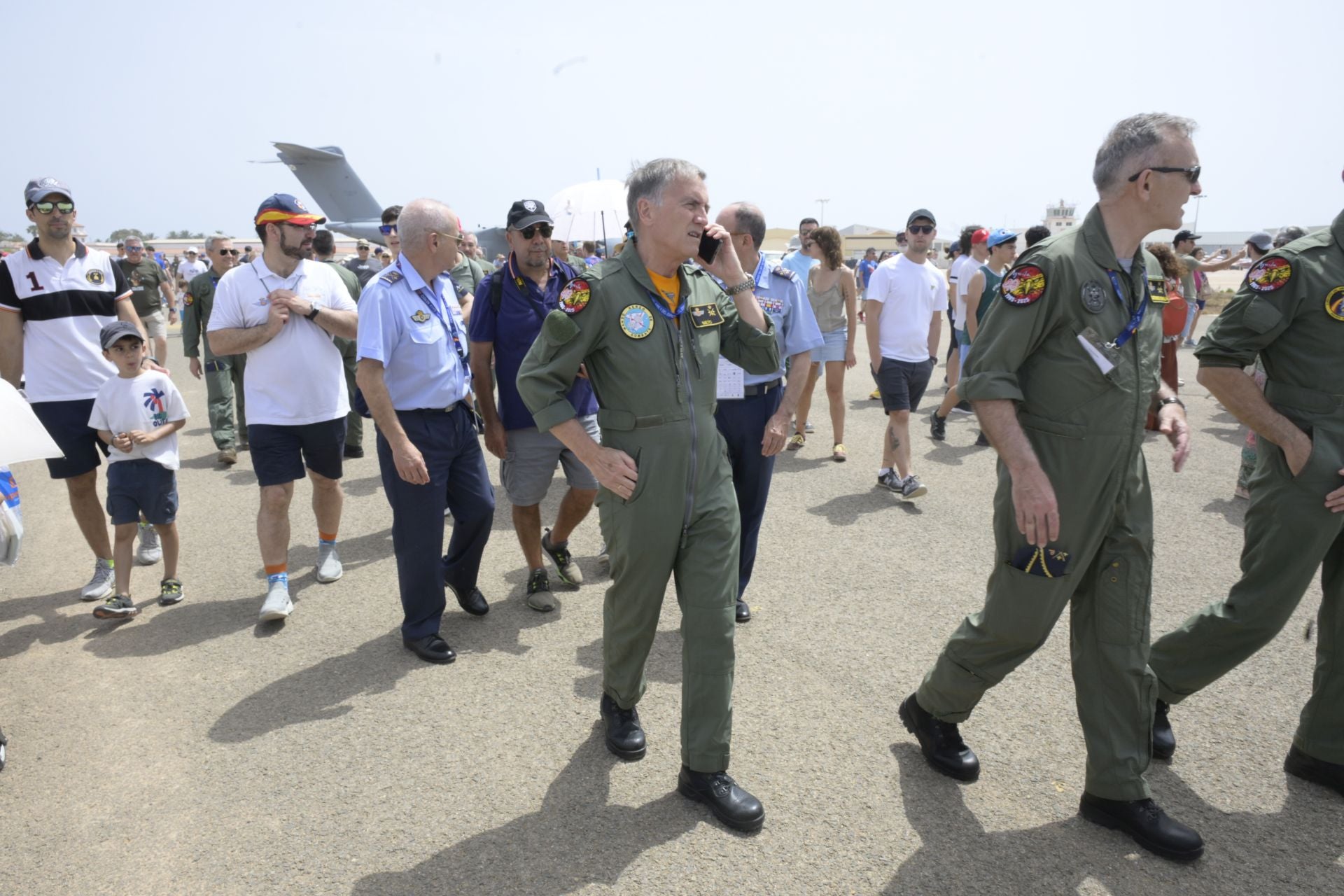 Las imágenes de la exhibición de aviones del festival Aire 25