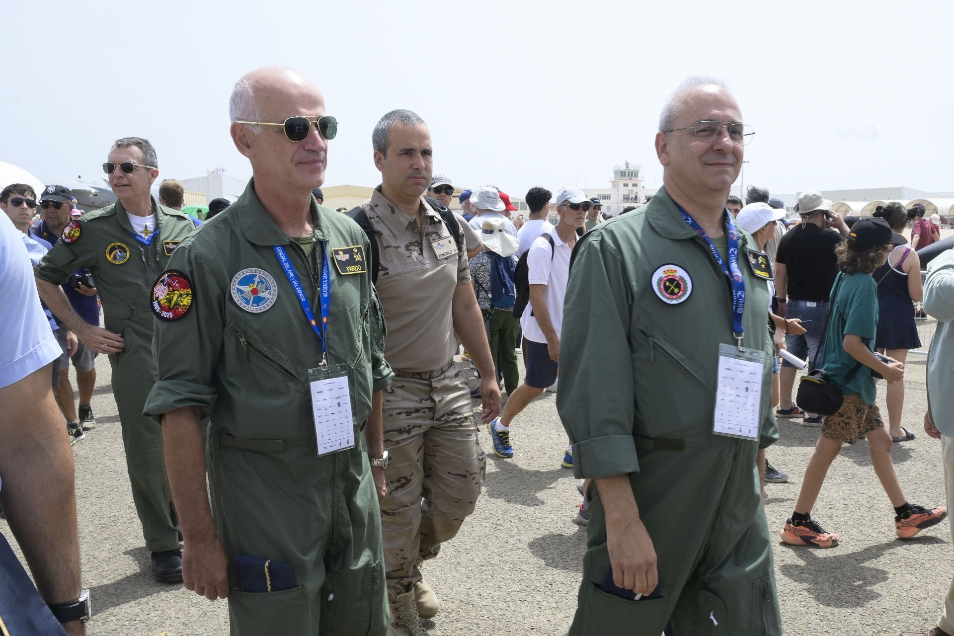Las imágenes de la exhibición de aviones del festival Aire 25