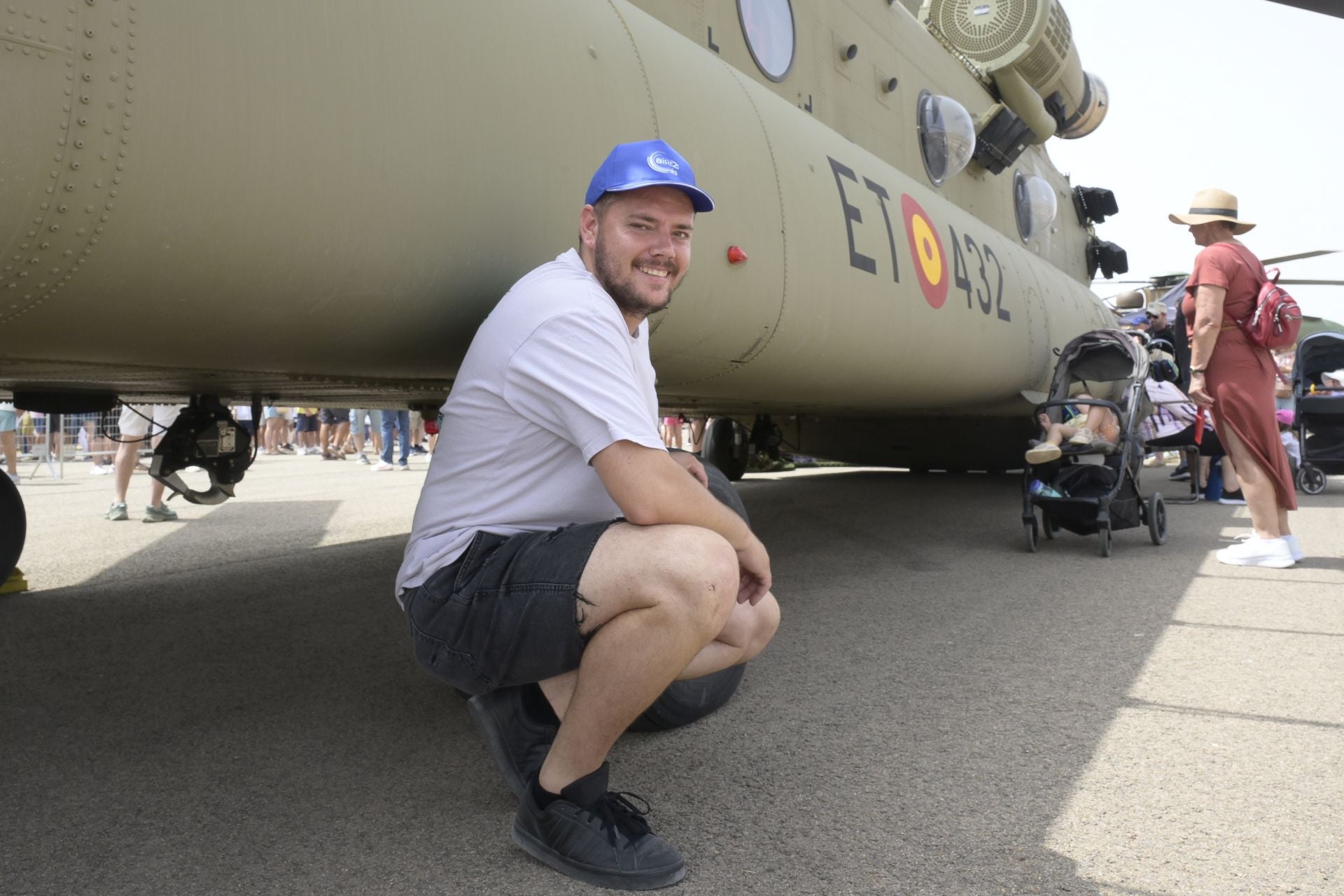 Las imágenes de la exhibición de aviones del festival Aire 25