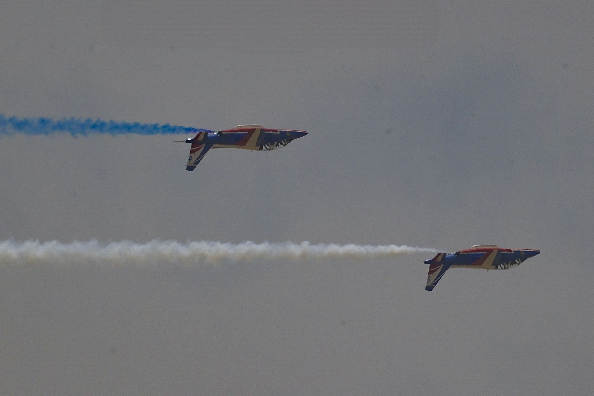 Las imágenes de la exhibición de aviones del festival Aire 25