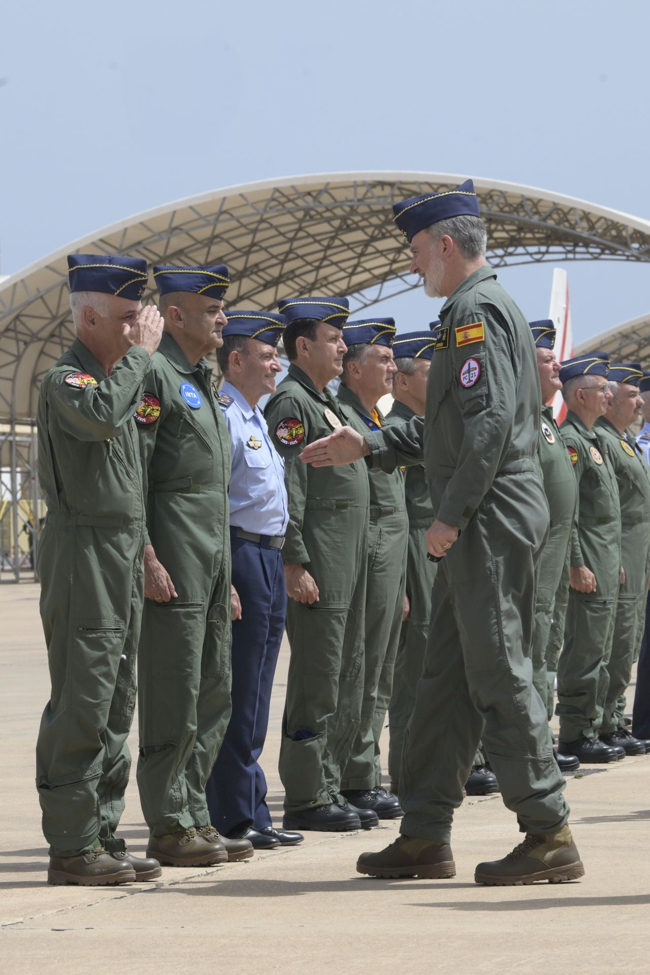 Las imágenes de la exhibición de aviones del festival Aire 25