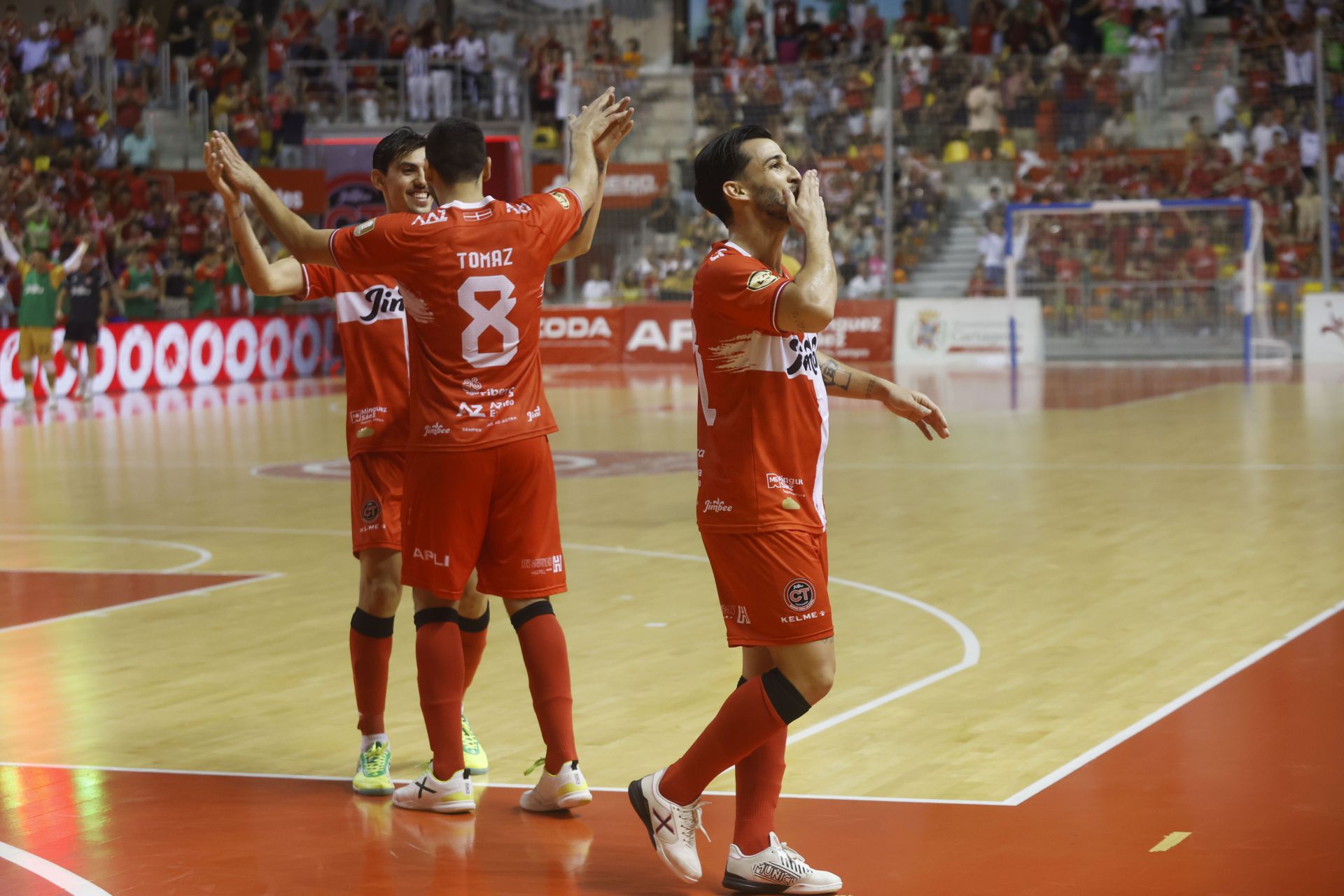 La victoria del Jimbee Cartagena ante ElPozo Murcia, en imágenes