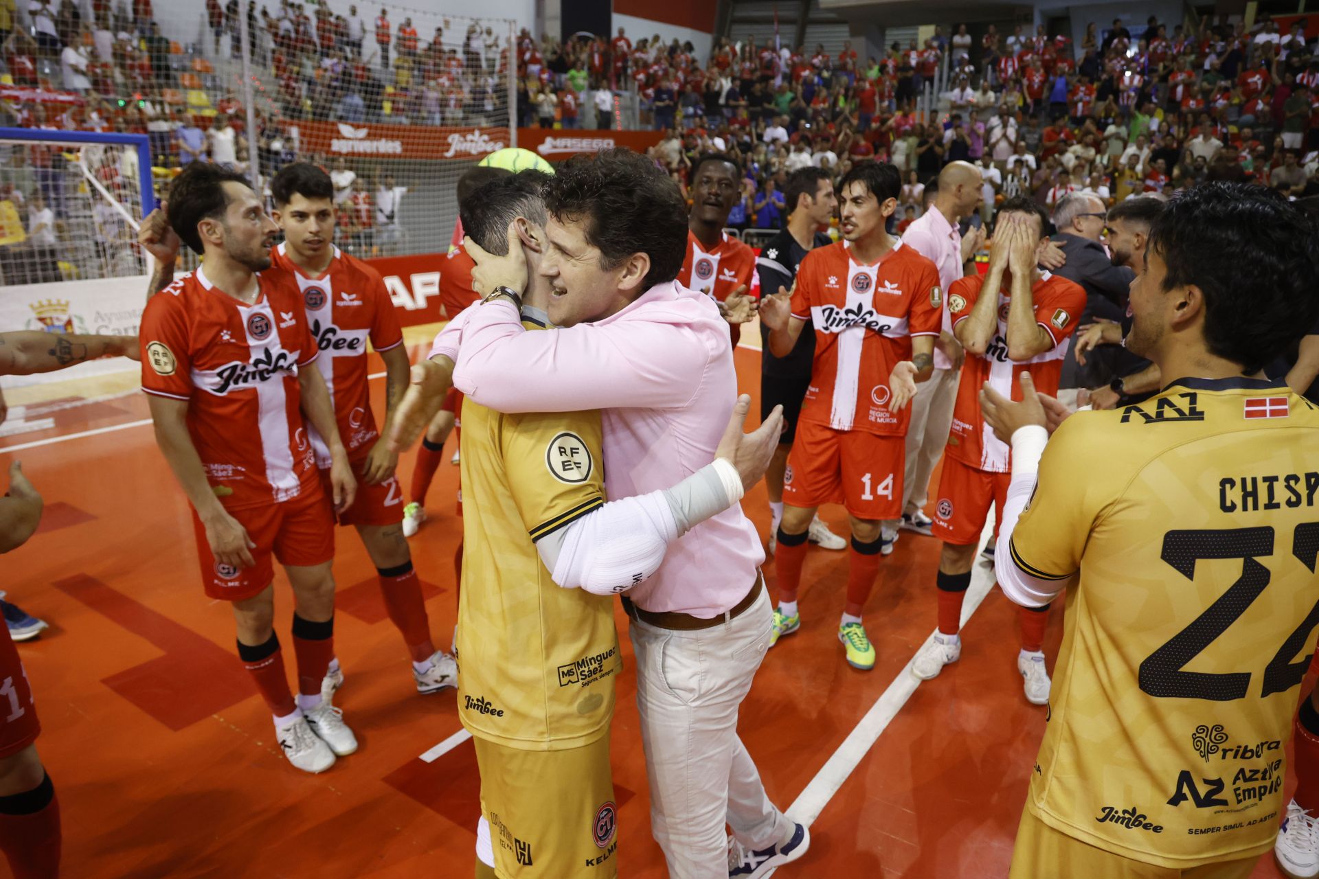 La victoria del Jimbee Cartagena ante ElPozo Murcia, en imágenes