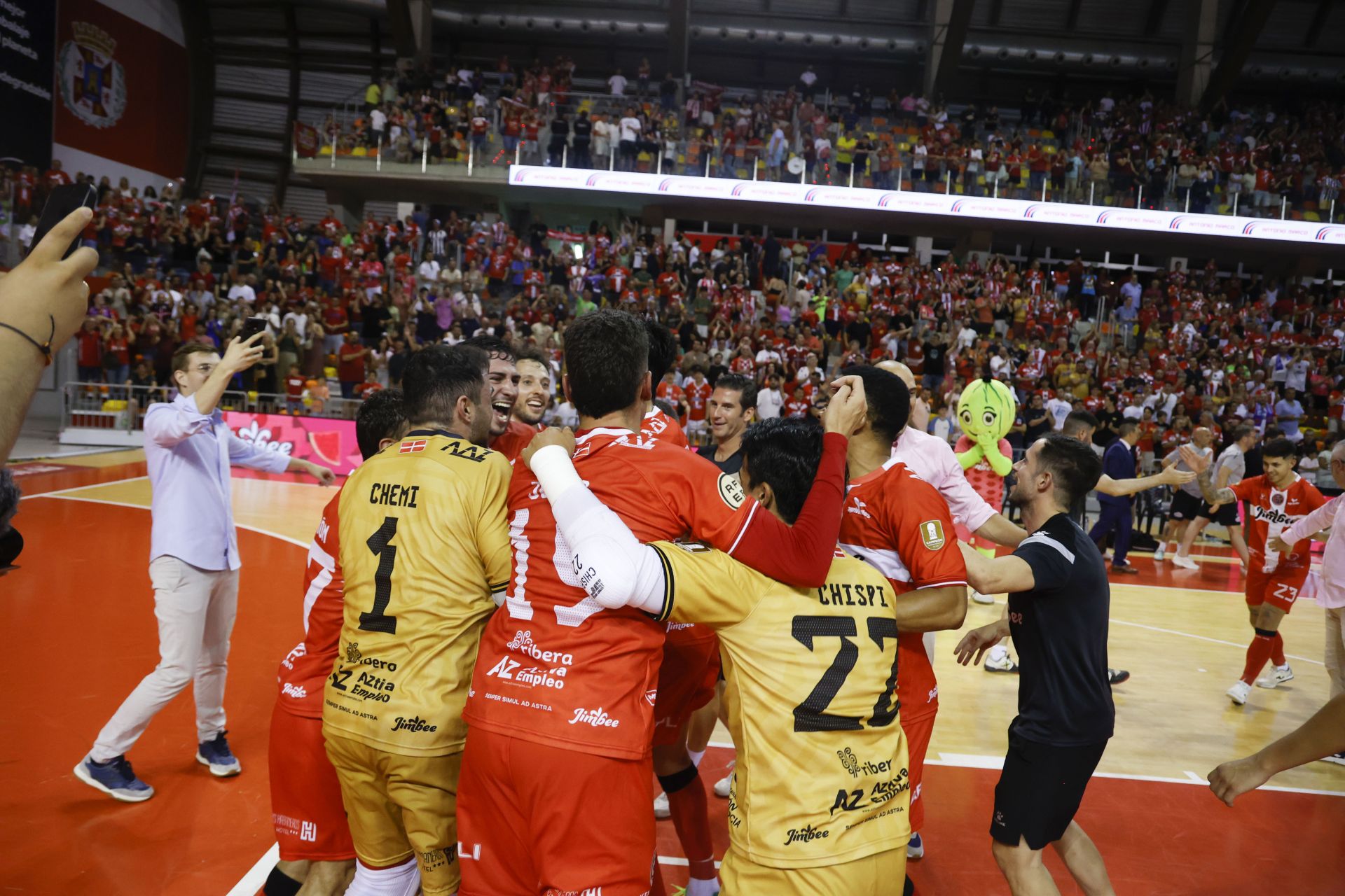 La victoria del Jimbee Cartagena ante ElPozo Murcia, en imágenes