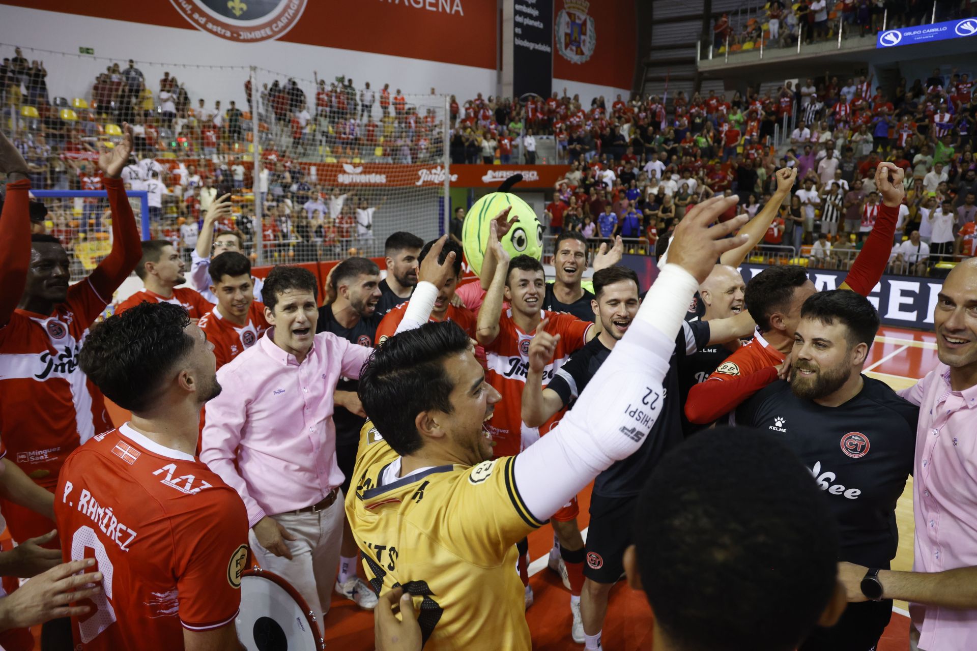 La victoria del Jimbee Cartagena ante ElPozo Murcia, en imágenes