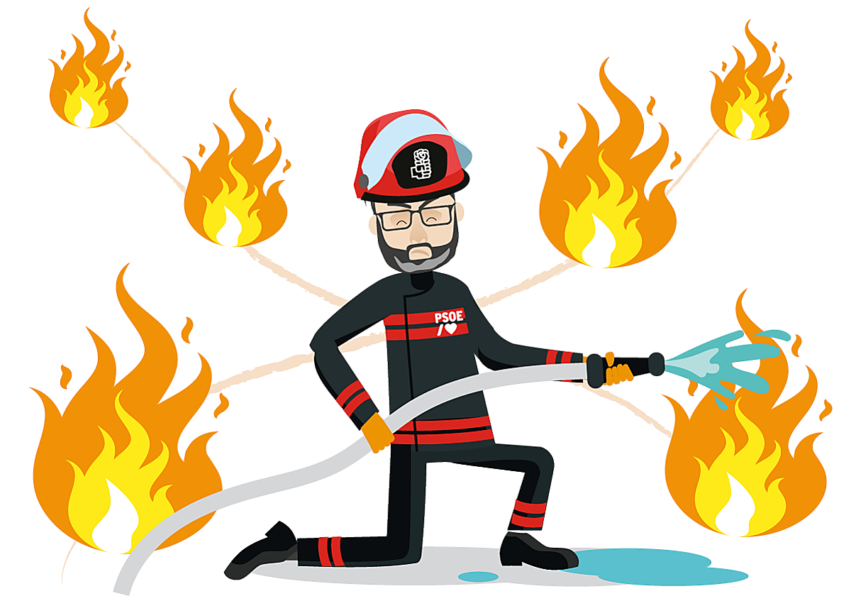 Un primer trimestre en llamas para Francisco Lucas al frente del PSRM