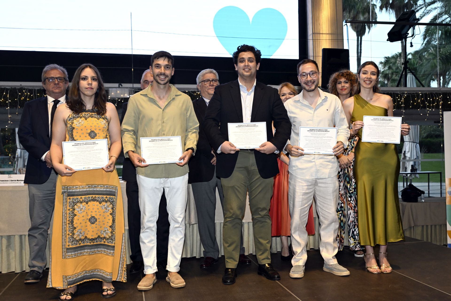 Acto de bienvenida para los nuevos miembros del Colegio de Médicos de la Región de Murcia, en imágenes
