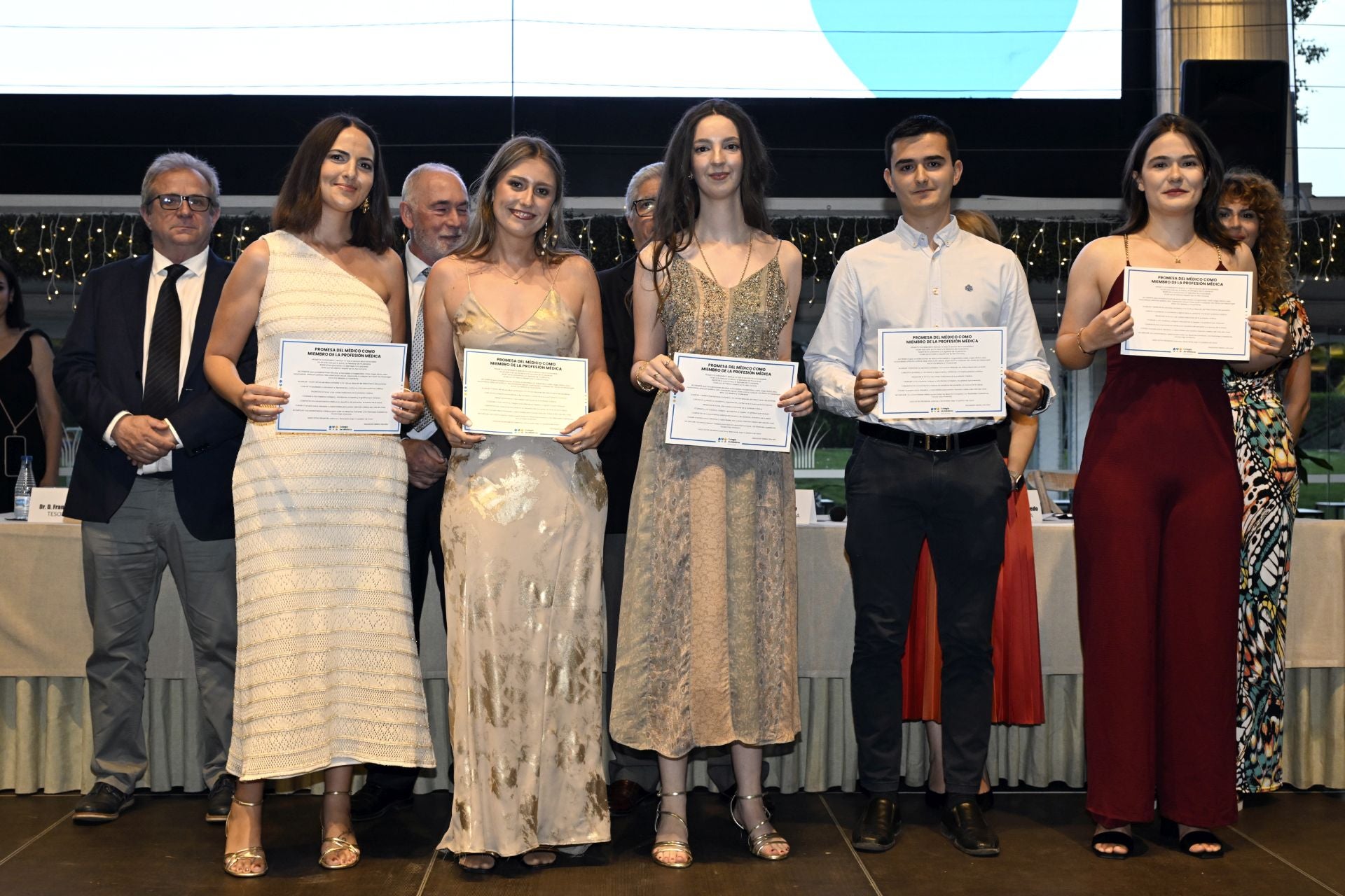 Acto de bienvenida para los nuevos miembros del Colegio de Médicos de la Región de Murcia, en imágenes