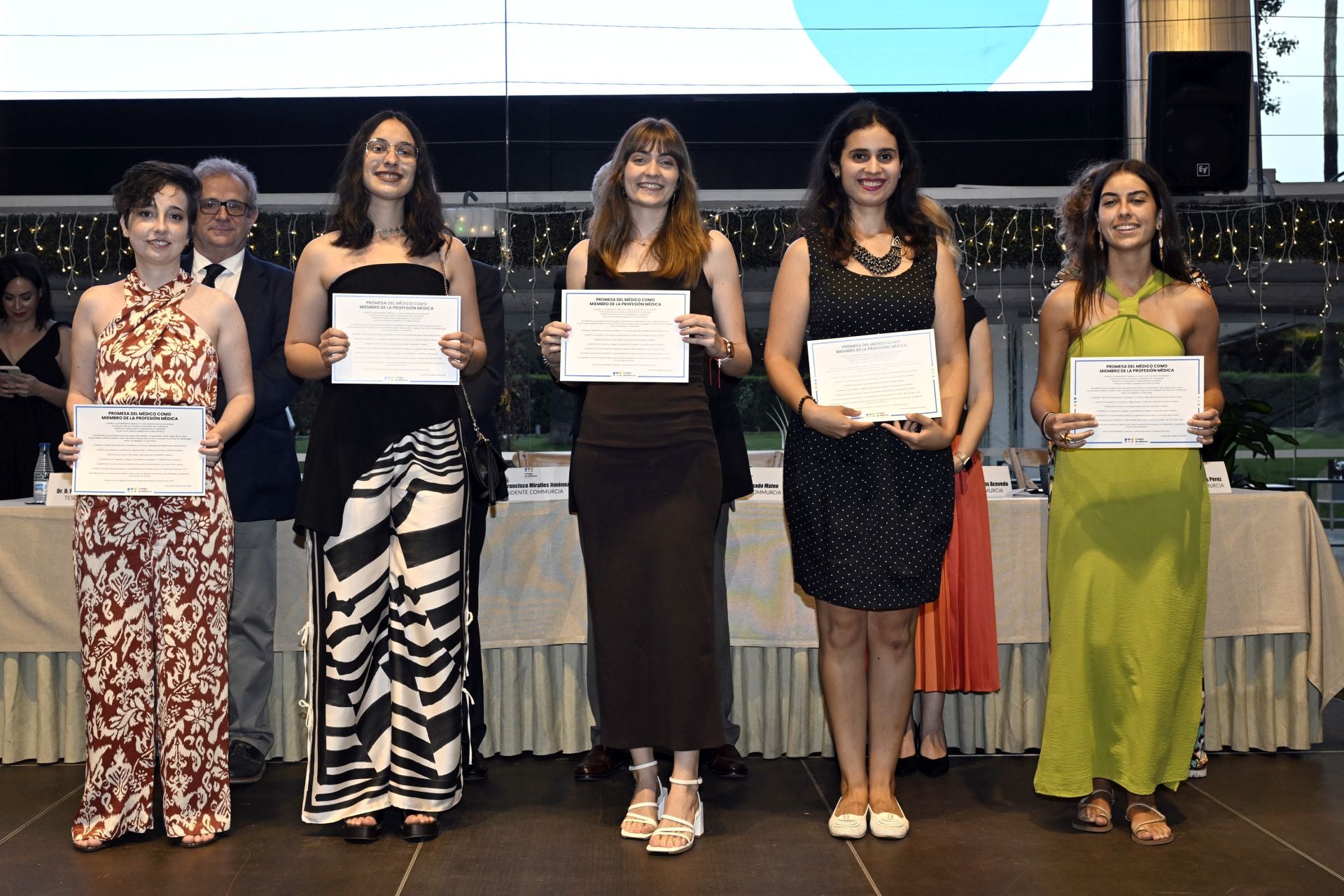 Acto de bienvenida para los nuevos miembros del Colegio de Médicos de la Región de Murcia, en imágenes