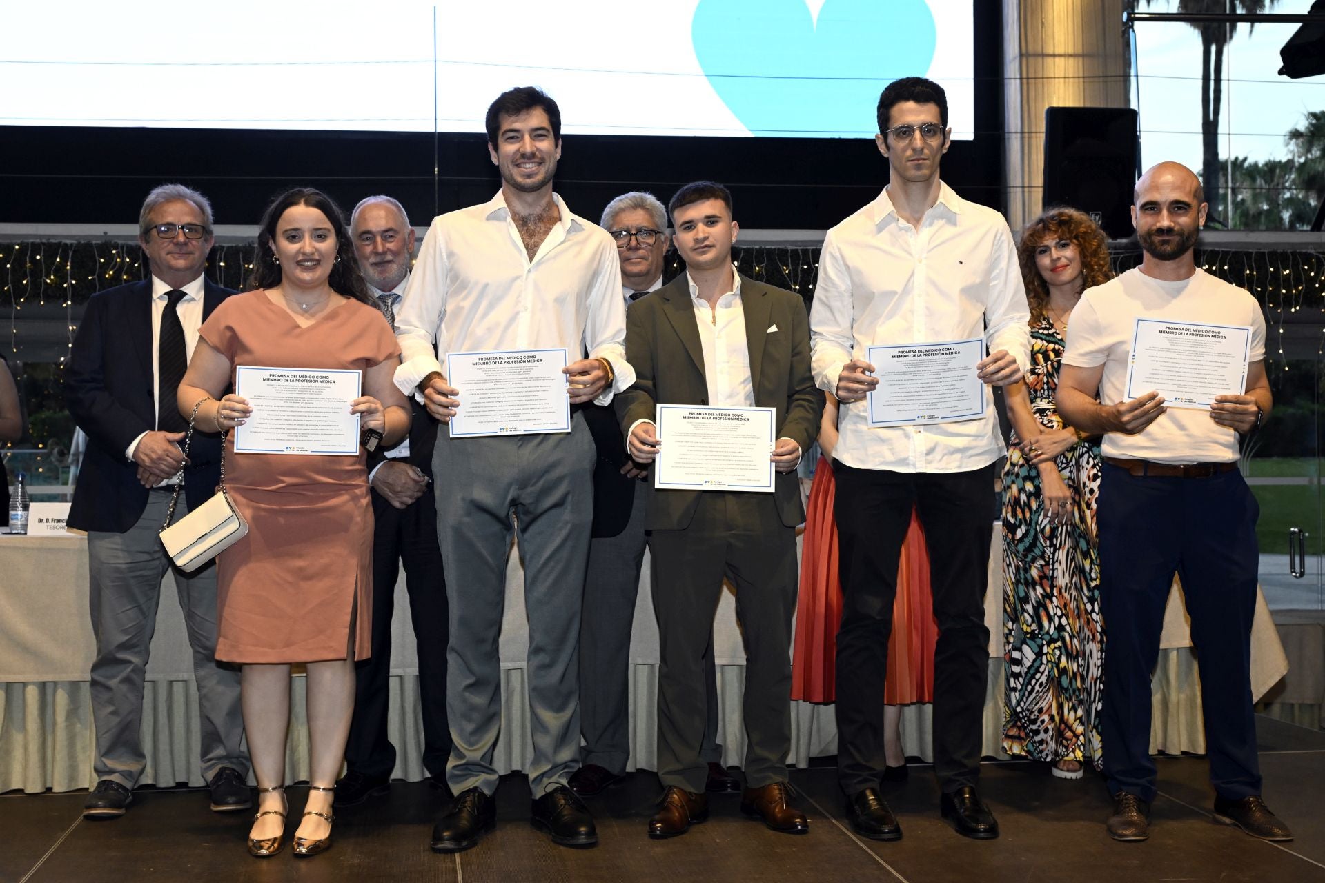Acto de bienvenida para los nuevos miembros del Colegio de Médicos de la Región de Murcia, en imágenes