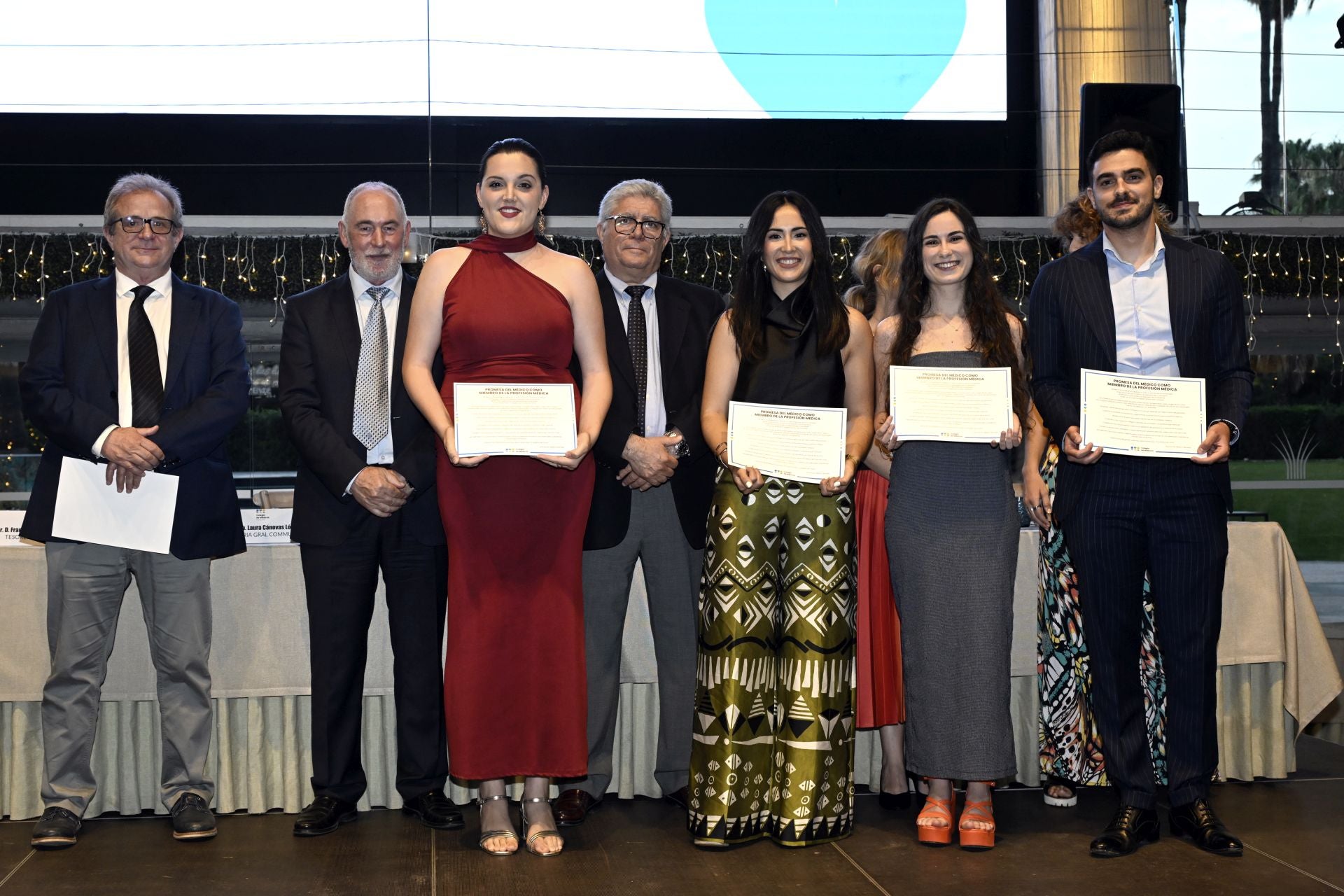 Acto de bienvenida para los nuevos miembros del Colegio de Médicos de la Región de Murcia, en imágenes