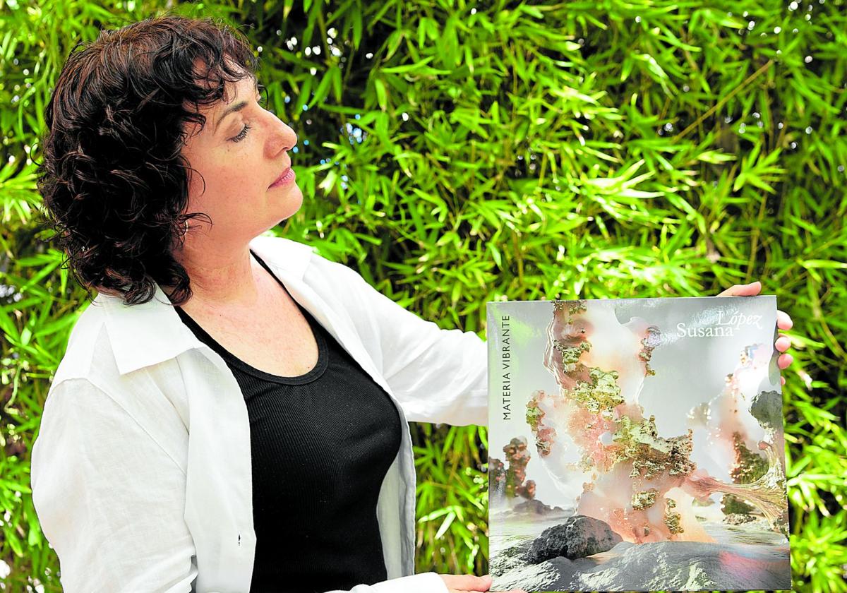 La artista sonora y visual Susana López.