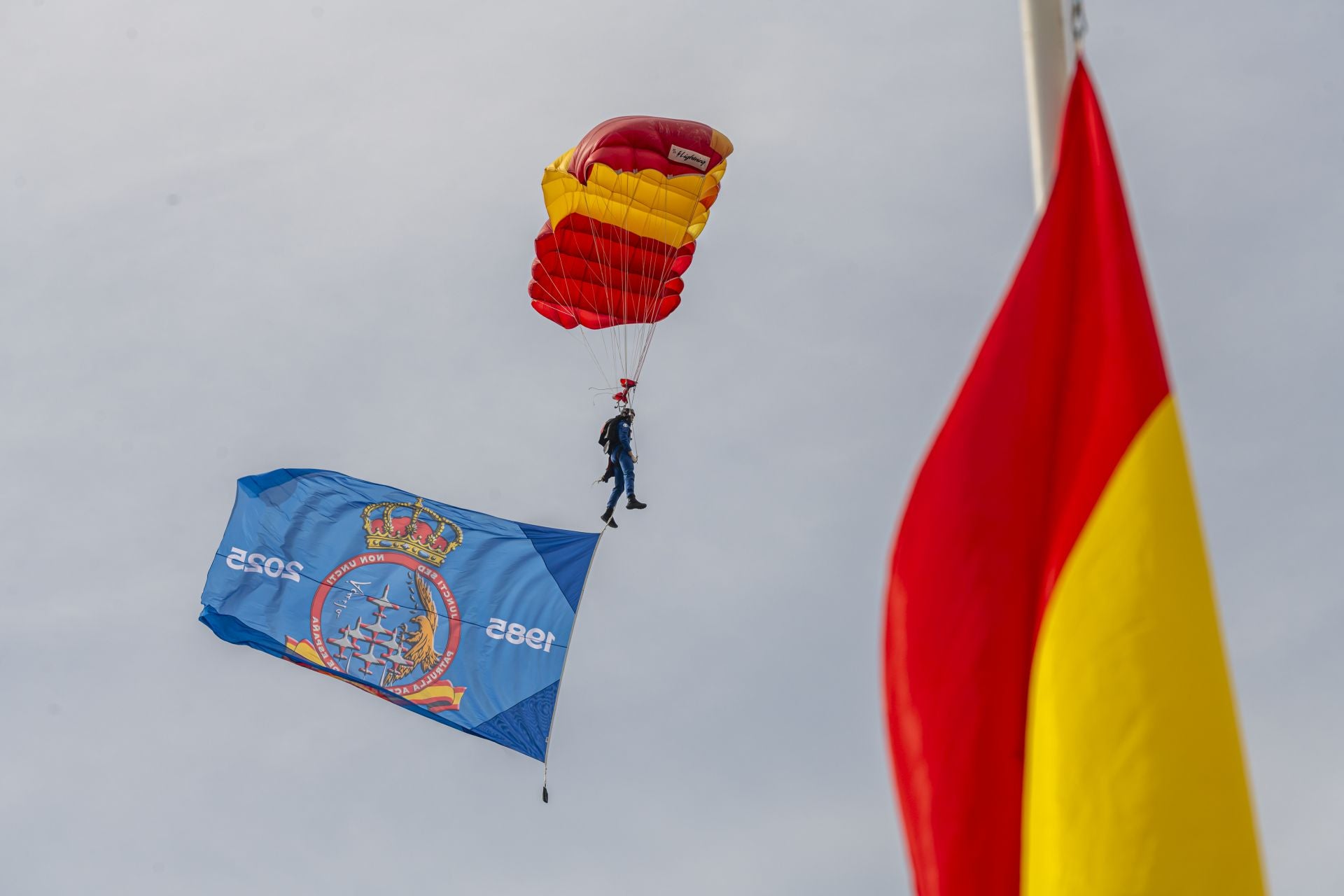En imágenes, la exhibición aérea en el festival Aire 25 de San Javier