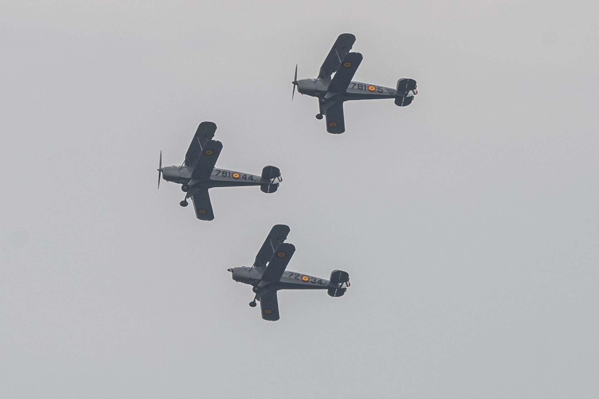 En imágenes, la exhibición aérea en el festival Aire 25 de San Javier