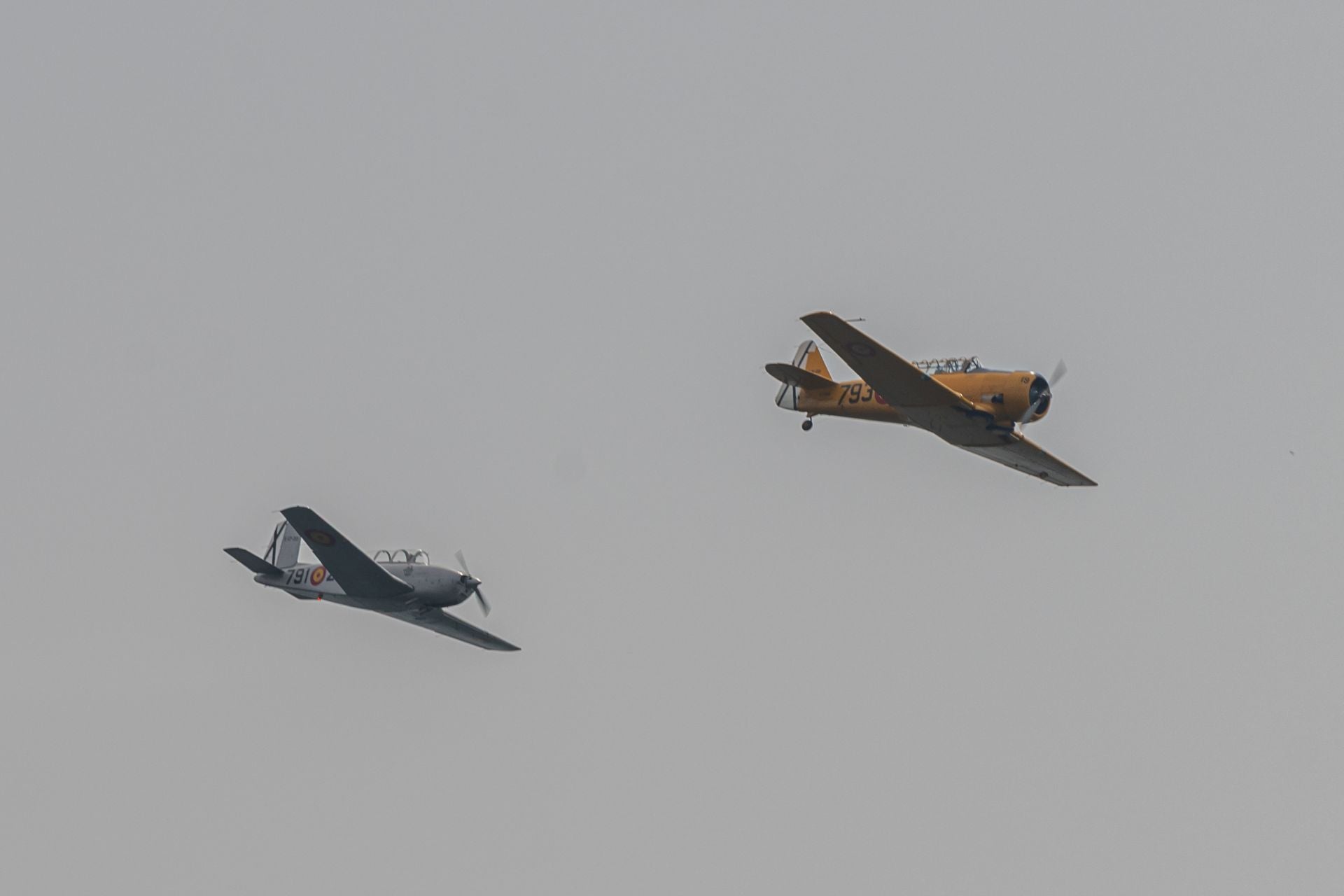 En imágenes, la exhibición aérea en el festival Aire 25 de San Javier