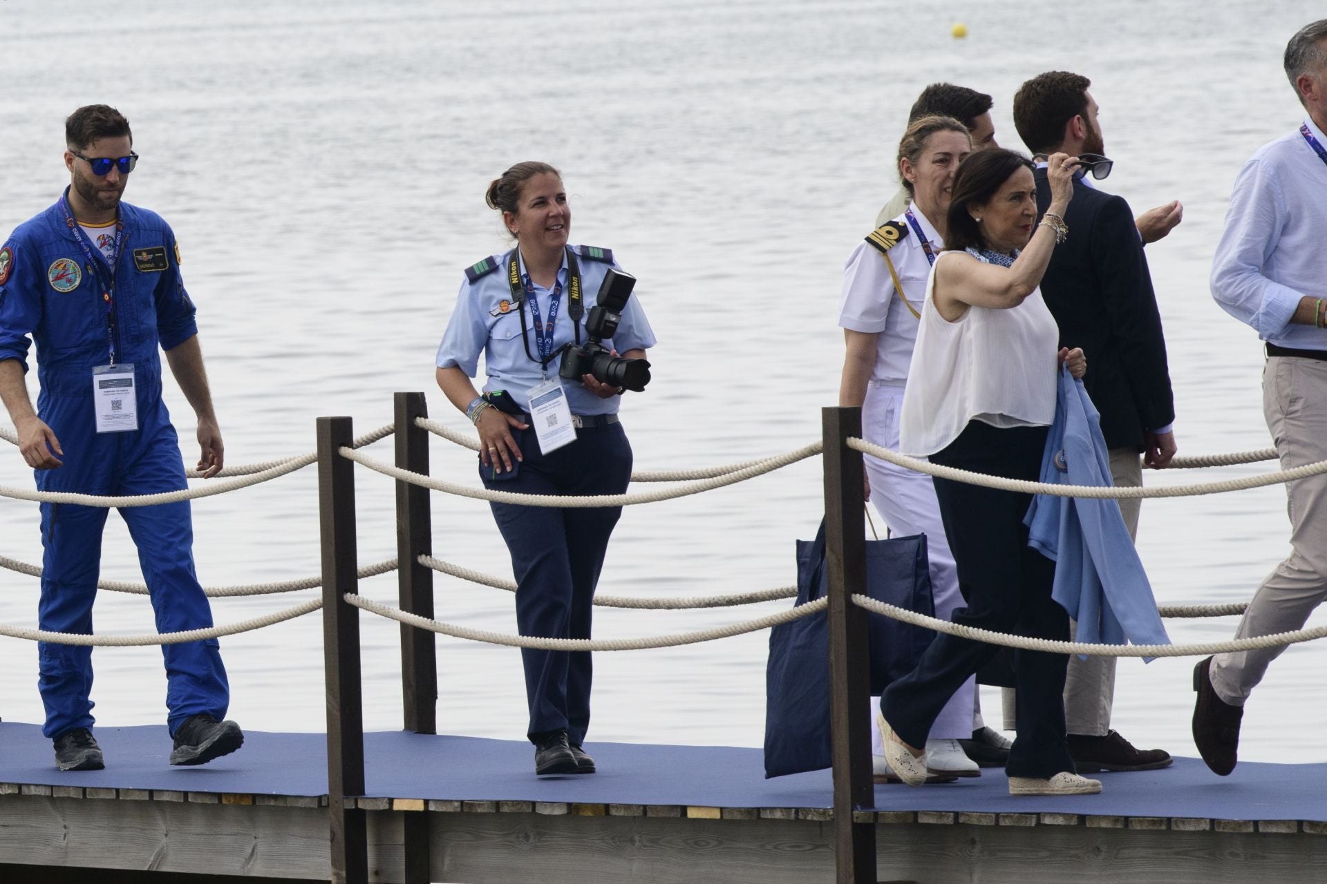 En imágenes, la exhibición aérea en el festival Aire 25 de San Javier