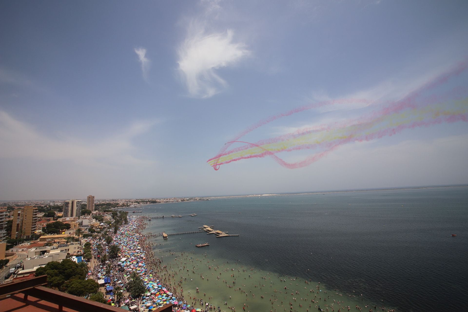 En imágenes, la exhibición aérea en el festival Aire 25 de San Javier