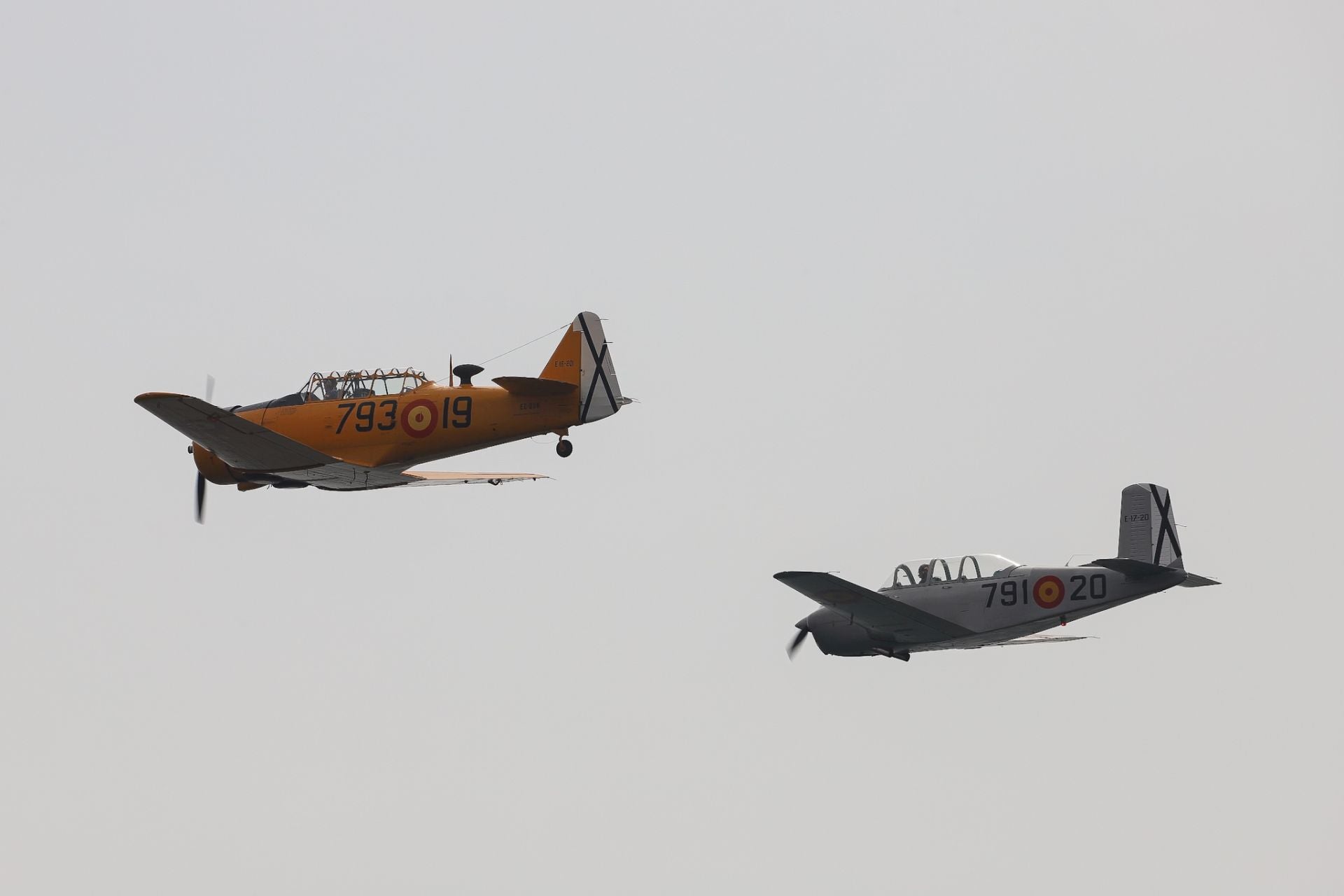 En imágenes, la exhibición aérea en el festival Aire 25 de San Javier