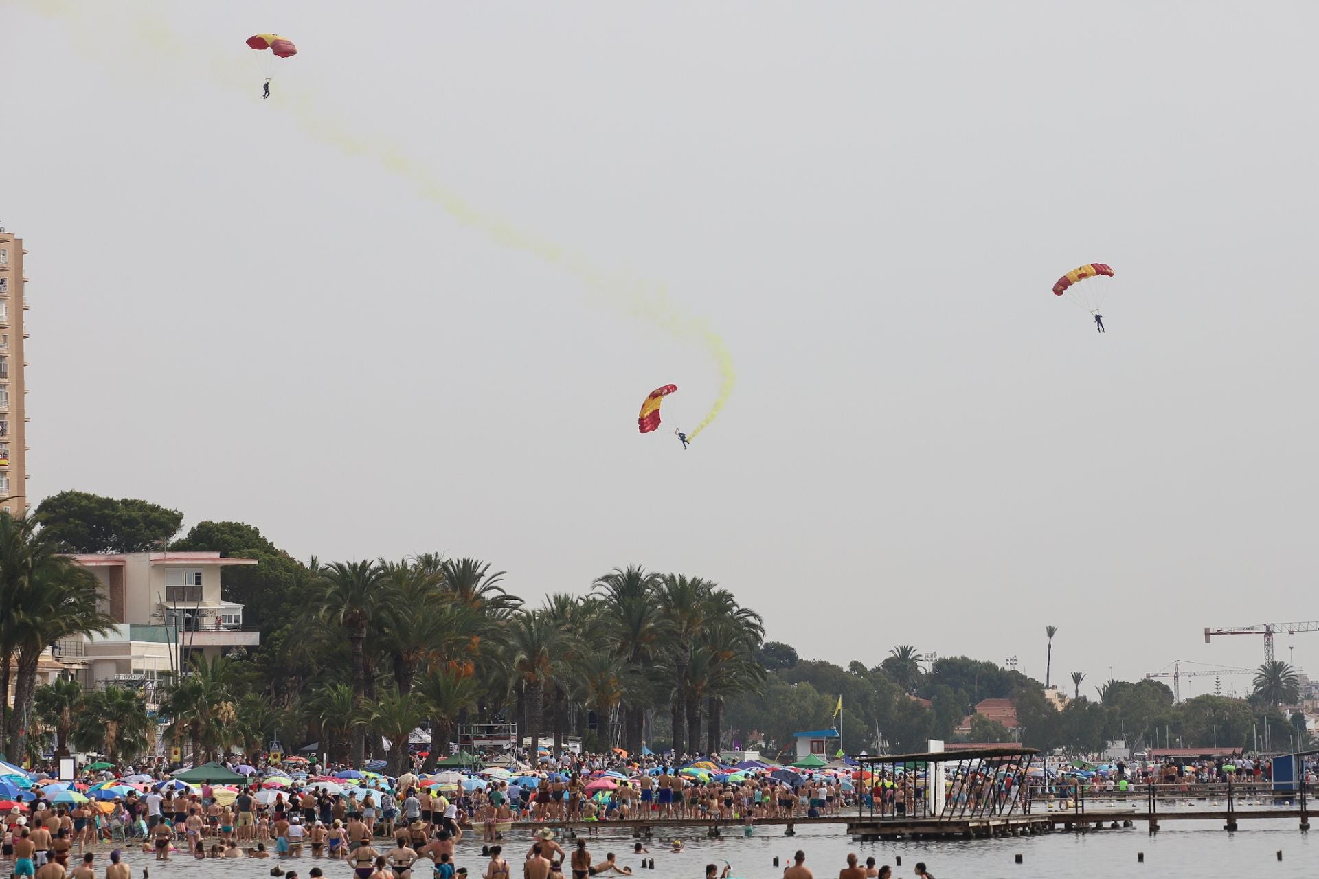 En imágenes, la exhibición aérea en el festival Aire 25 de San Javier