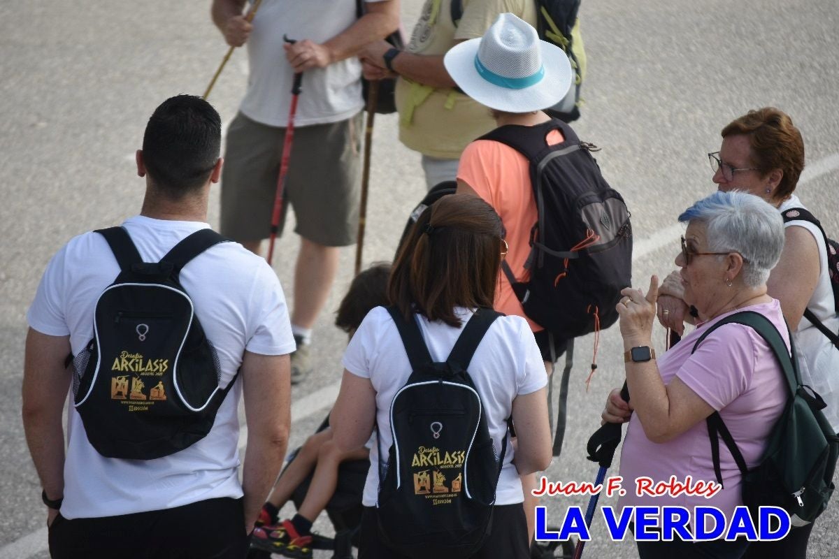 Imágenes de la marcha convocada por Plaza Nueva por la conexión ferroviaria con Albacete