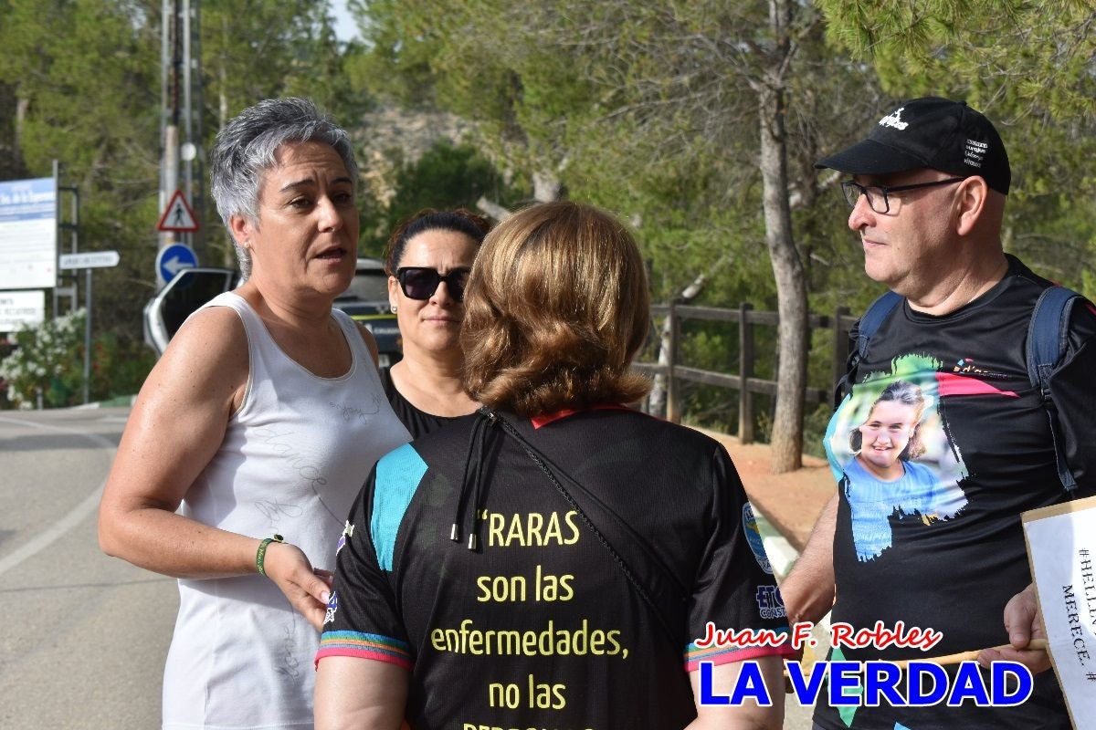 Imágenes de la marcha convocada por Plaza Nueva por la conexión ferroviaria con Albacete
