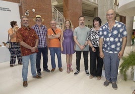 José Macián, José María Marín, Joaquín Alcaraz, Chenchi Plazas, Sergio Urán, Sole González y Ángel Maciá.