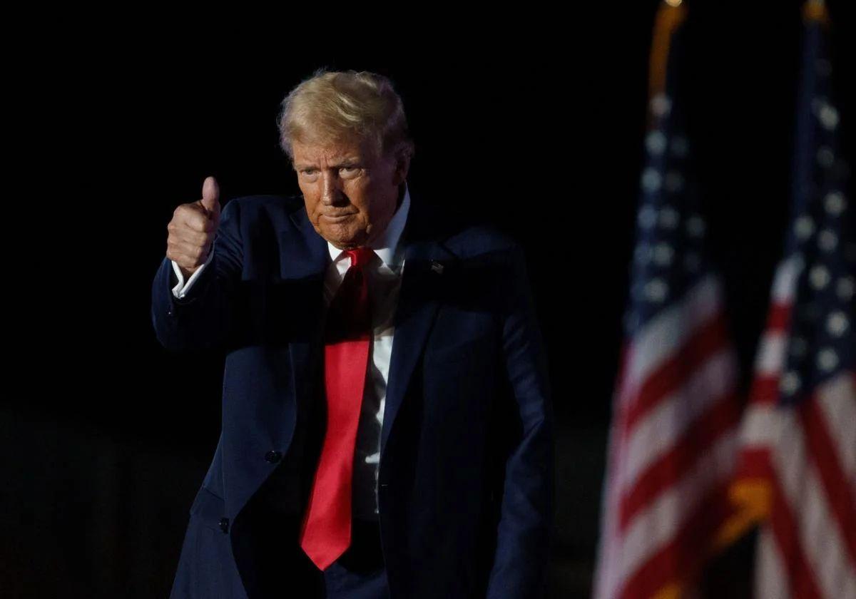 Donald Trump en una imagen de archivo.