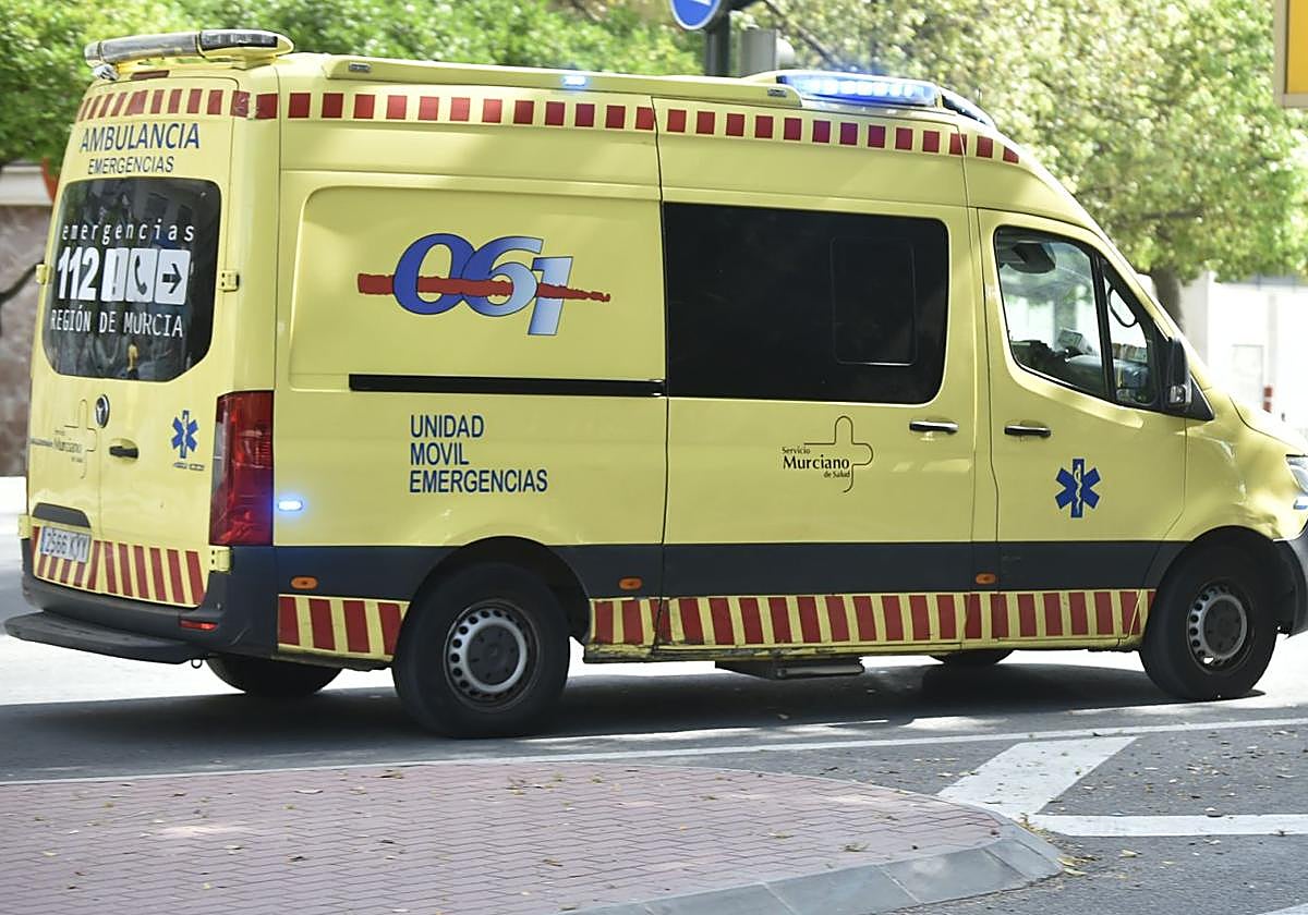 Una ambulancia en una imagen de archivo.