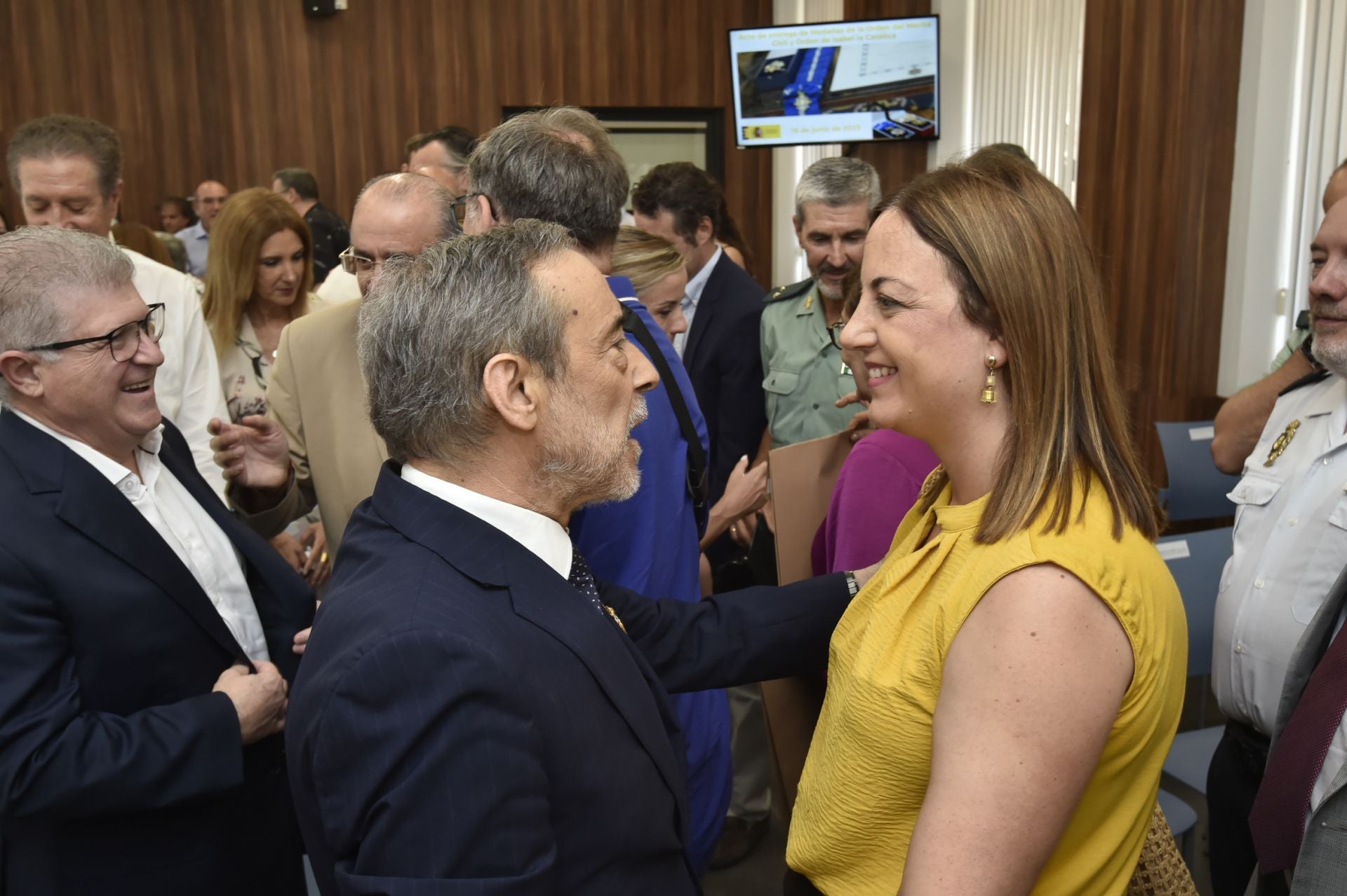 La entrega de medallas de la Orden del Mérito Civil e Isabel la Católica, en imágenes