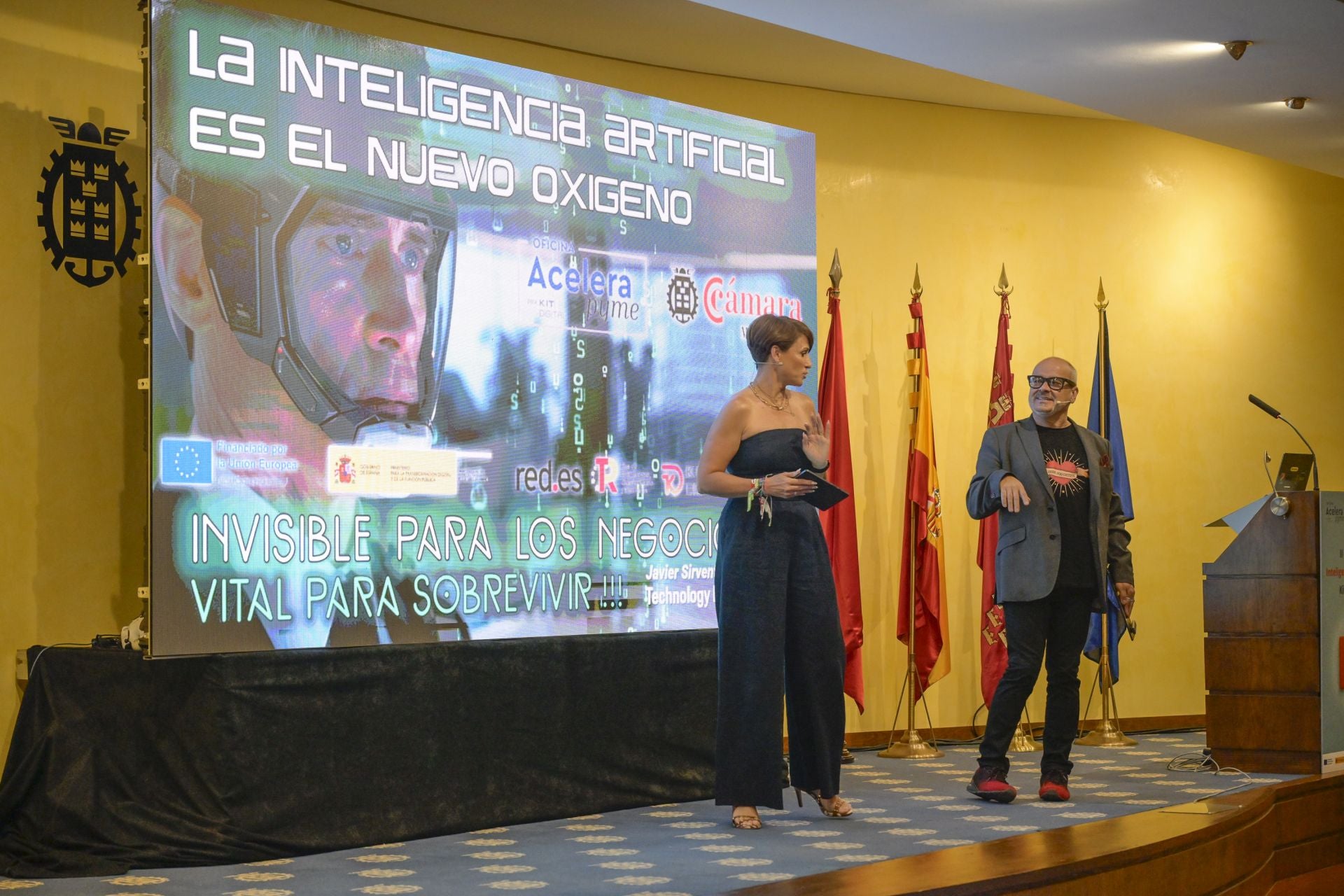 El evento sobre inteligencia artificial en la Cámara de Comercio de Murcia, en imágenes