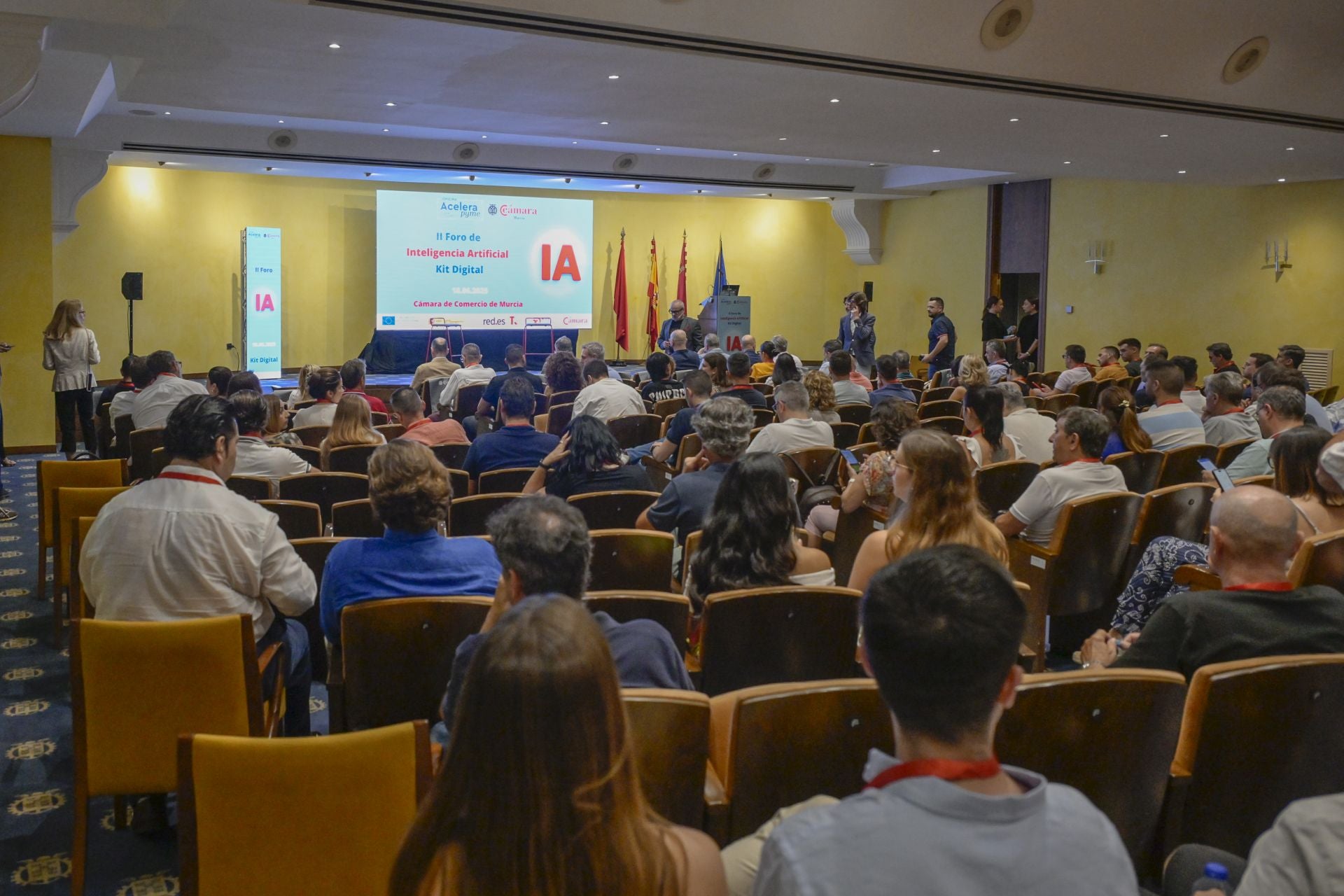 El evento sobre inteligencia artificial en la Cámara de Comercio de Murcia, en imágenes