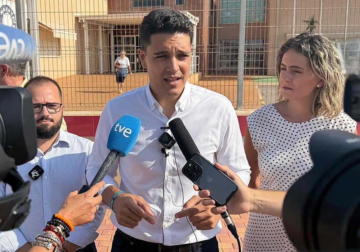 Andrés Torres, viceportavoz del PSRM, este jueves.