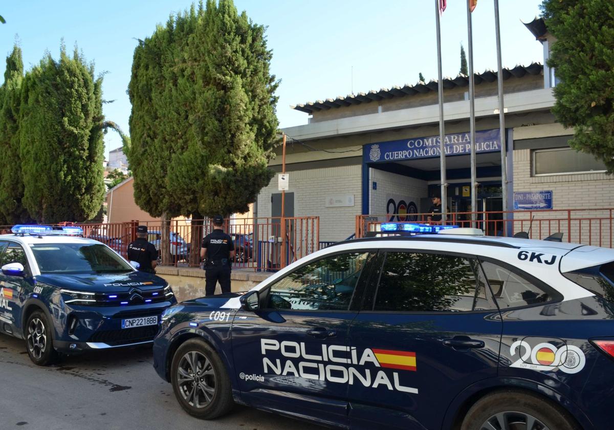 La comisaría de la Policía Nacional en Molina de Segura, en una imagen de archivo.