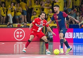 Las imágenes del Barcelona-Jimbee (2-3)