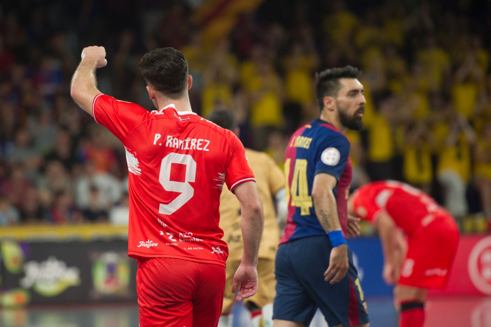 Las imágenes del Barcelona-Jimbee (2-3)