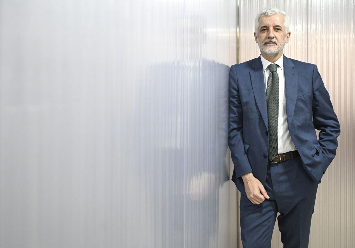 Santiago Durán, presidente del ICAC, ayer, en Murcia.