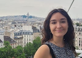 Lola Martínez-Pons en el Centro Nacional de Arte y Cultura Georges Pompidou de París.