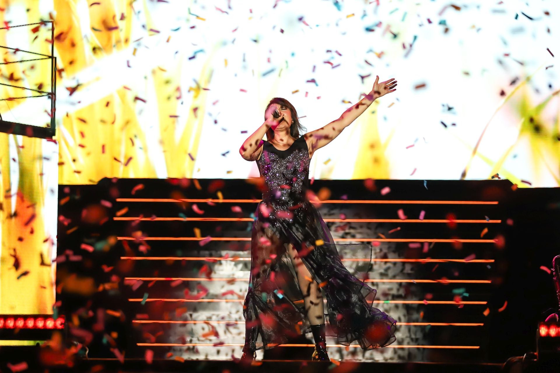 El concierto de Amaral en Murcia, en imágenes