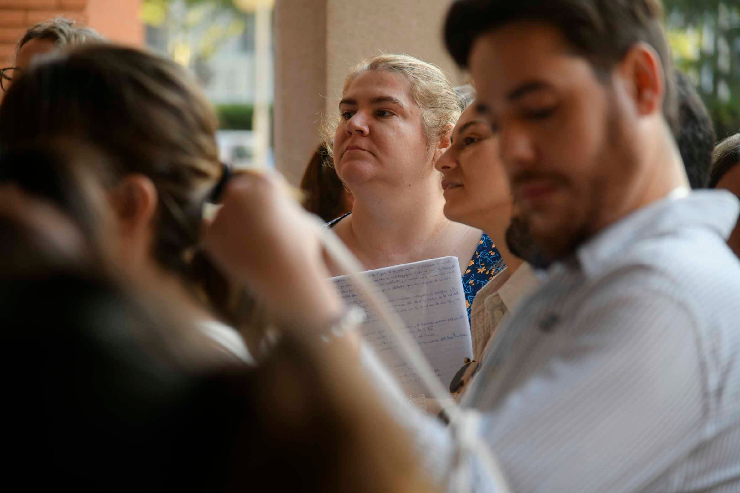 El primer examen de las oposiciones a Secundaria, en imágenes