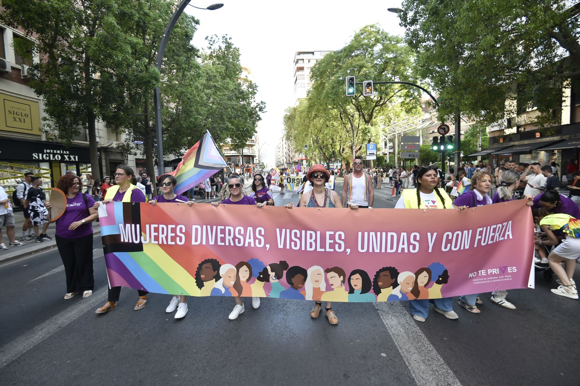 En imágenes, el desfile del Orgullo en Murcia