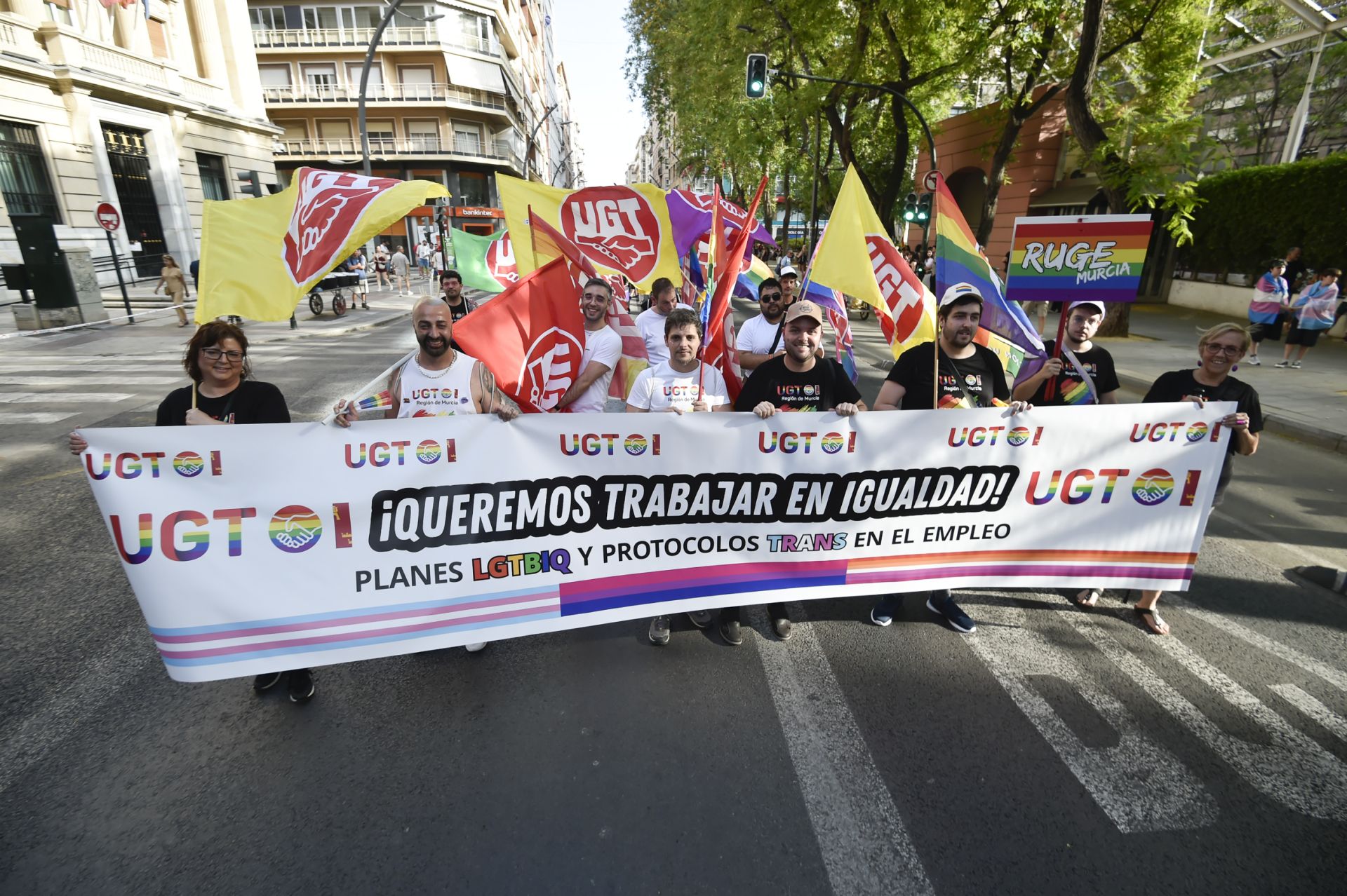 En imágenes, el desfile del Orgullo en Murcia