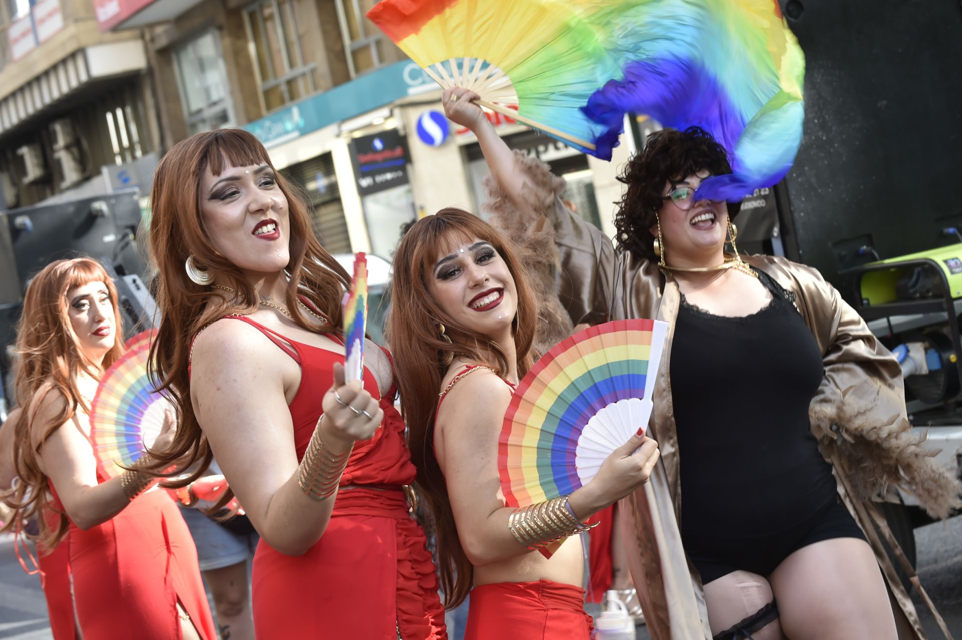 En imágenes, el desfile del Orgullo en Murcia
