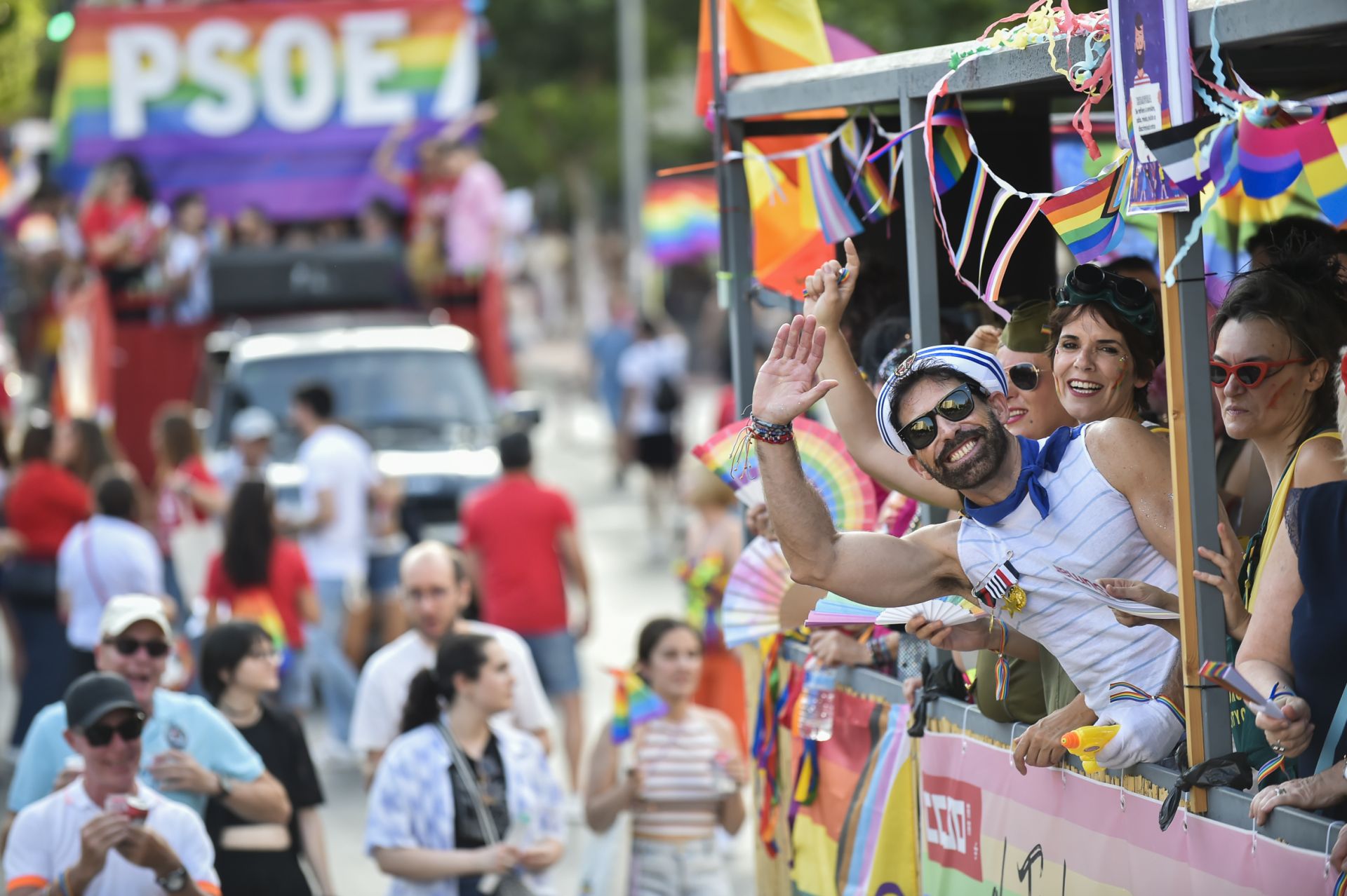 En imágenes, el desfile del Orgullo en Murcia